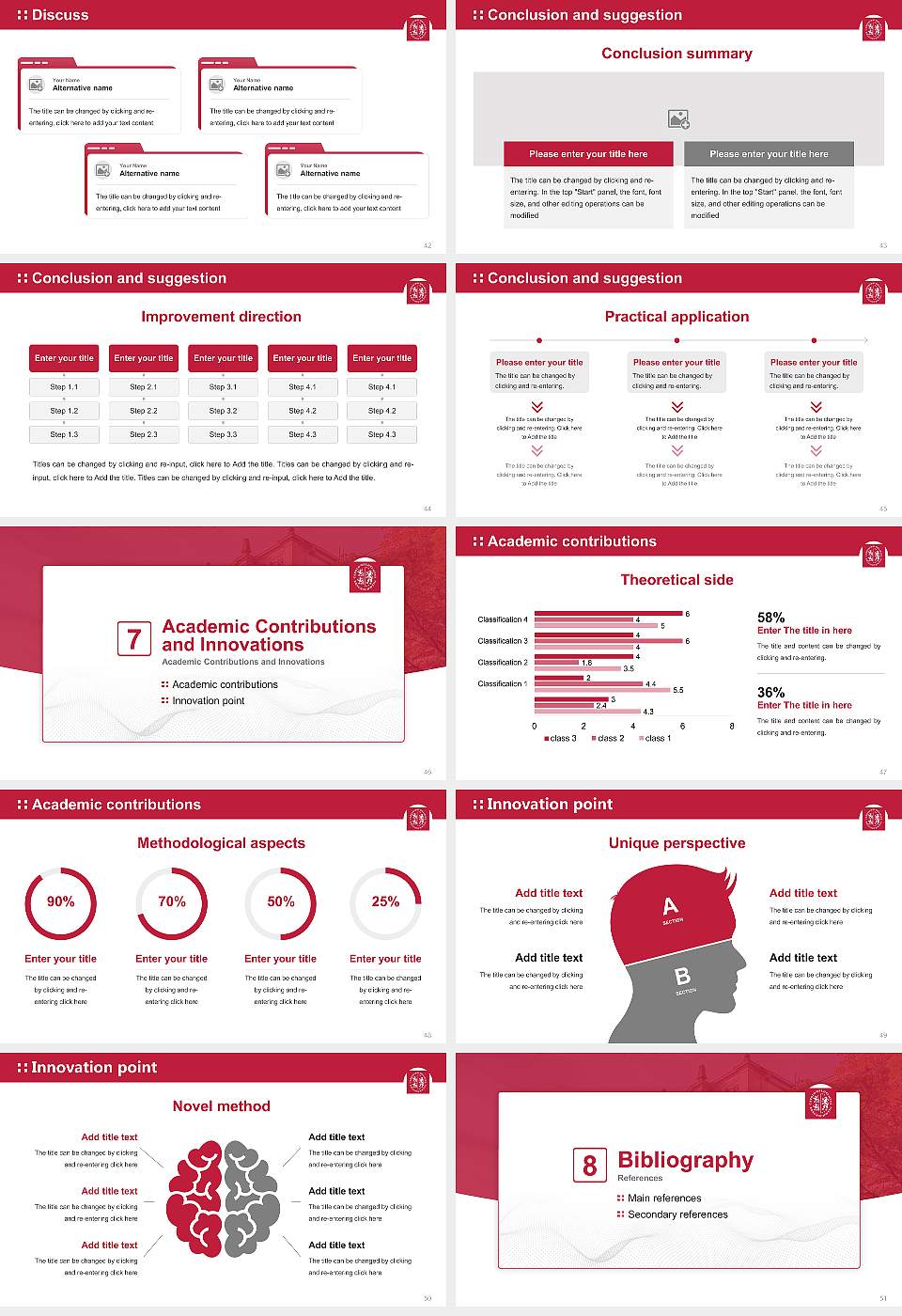 Technical University of Braunschweig Graduation Thesis Defense PPT Template16:9 ratio PPT effect preview image6