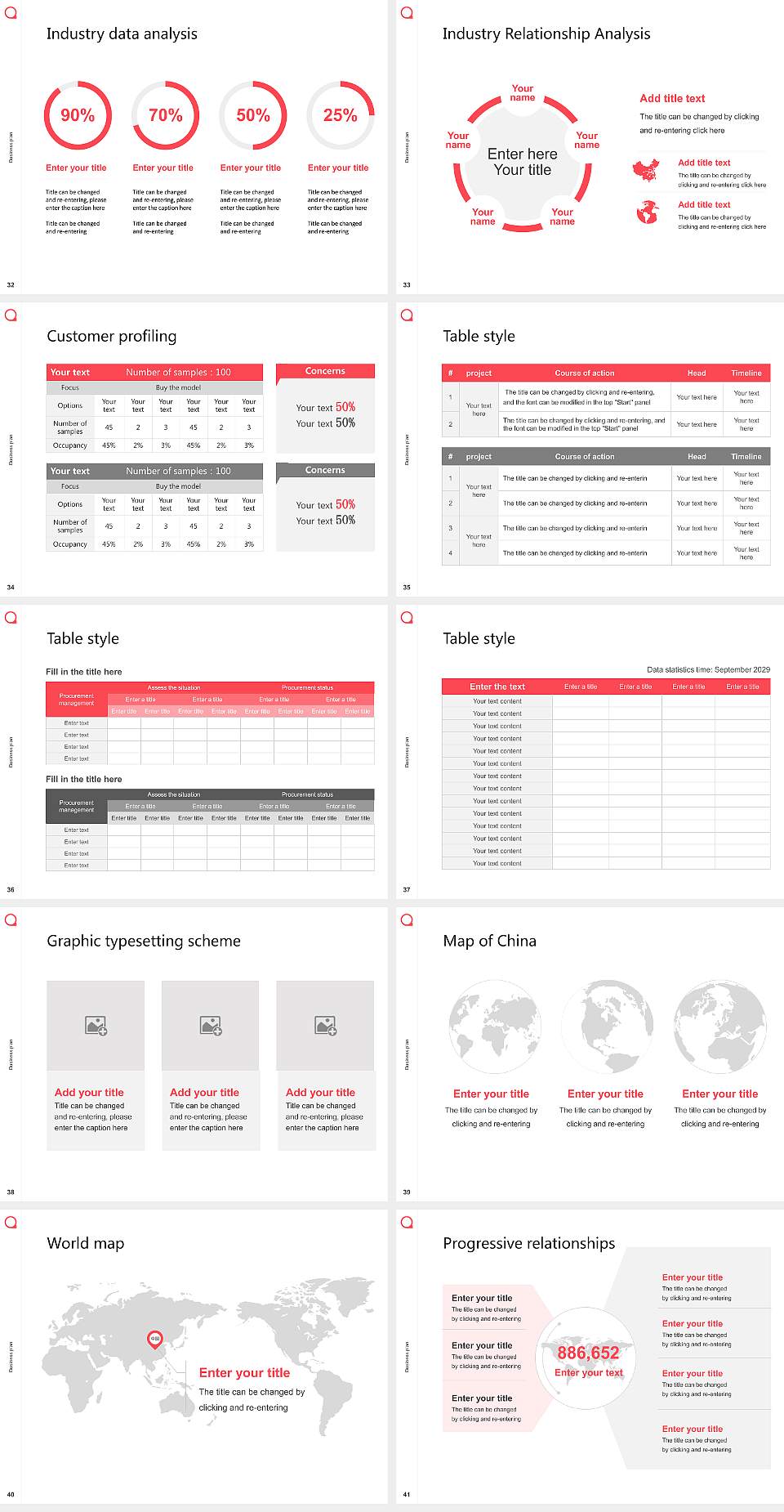 Quadriga University of Applied Sciences Competition/Entrepreneurship Contest PPT Template4:3 ratio PPT effect preview image5