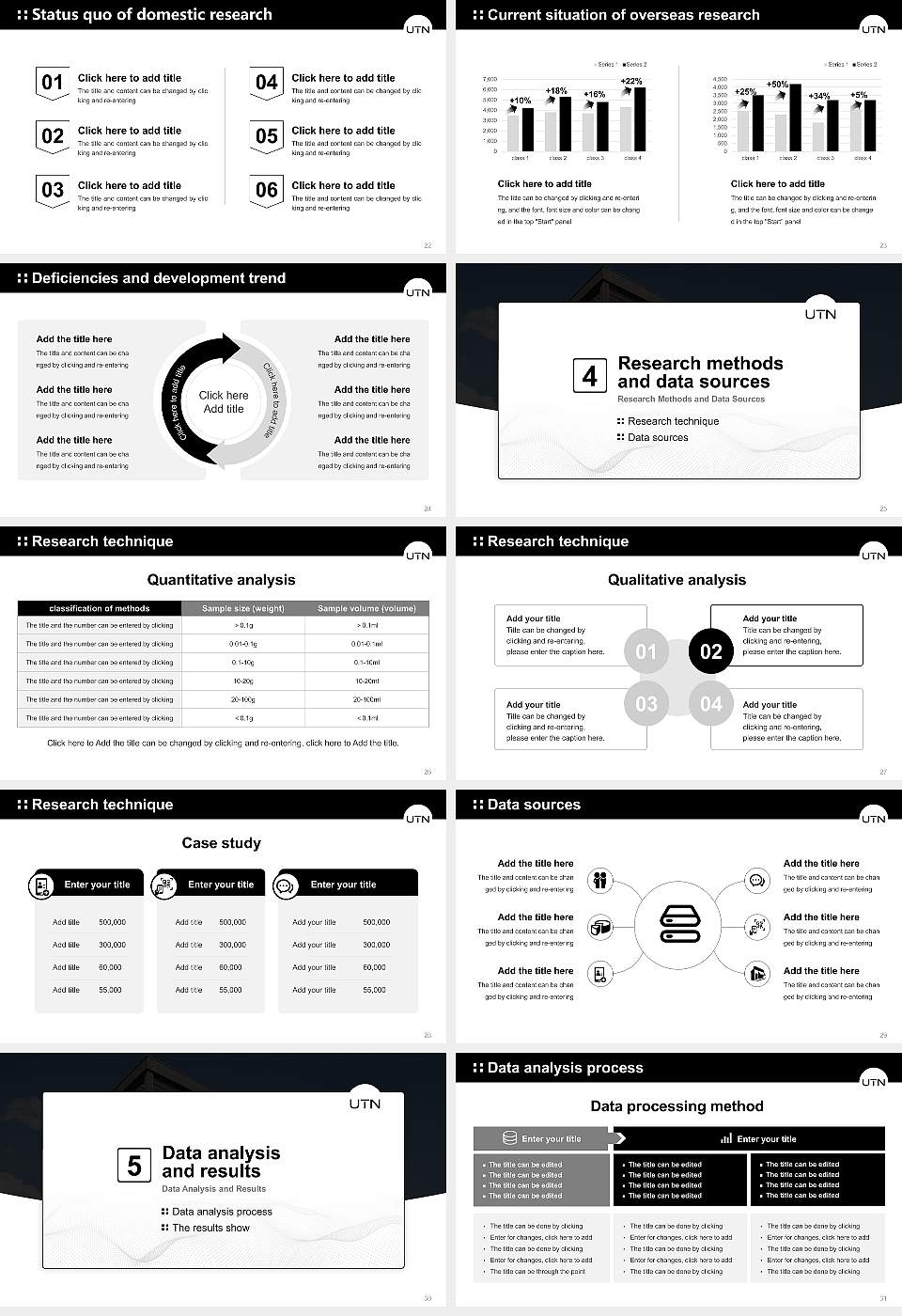 Technical University of Nuremberg Graduation Thesis Defense PPT Template16:9 ratio PPT effect preview image4