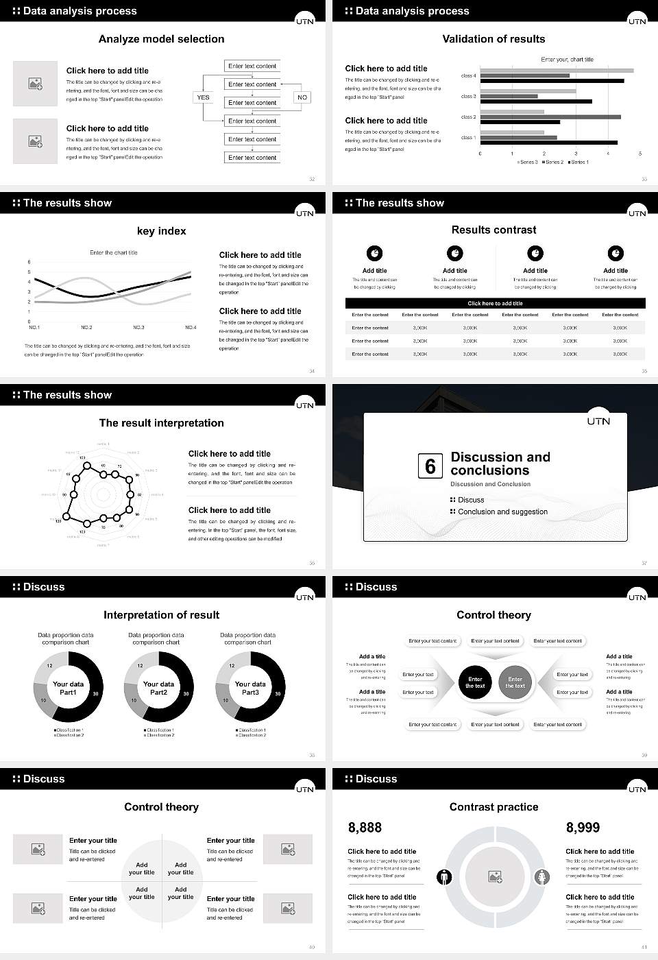 Technical University of Nuremberg Graduation Thesis Defense PPT Template16:9 ratio PPT effect preview image5