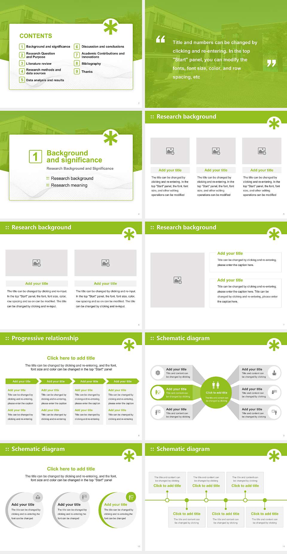 University of Communication and Design Graduation Thesis Defense PPT Template4:3 ratio PPT effect preview image2