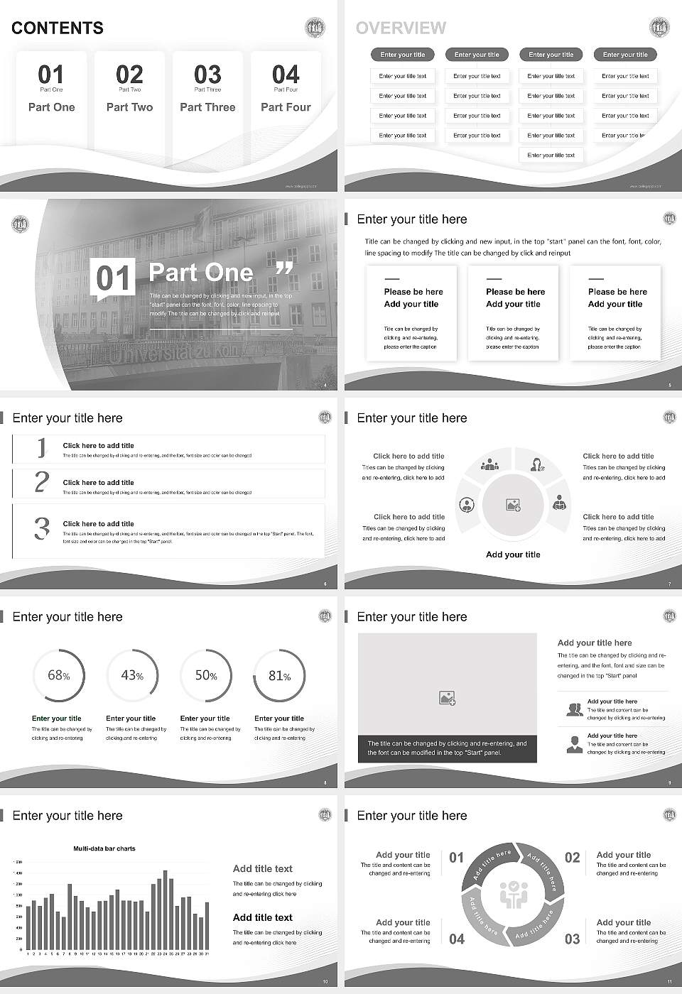 University of Cologne Lecture Sharing and Networking Event PPT Template16:9 ratio PPT effect preview image2