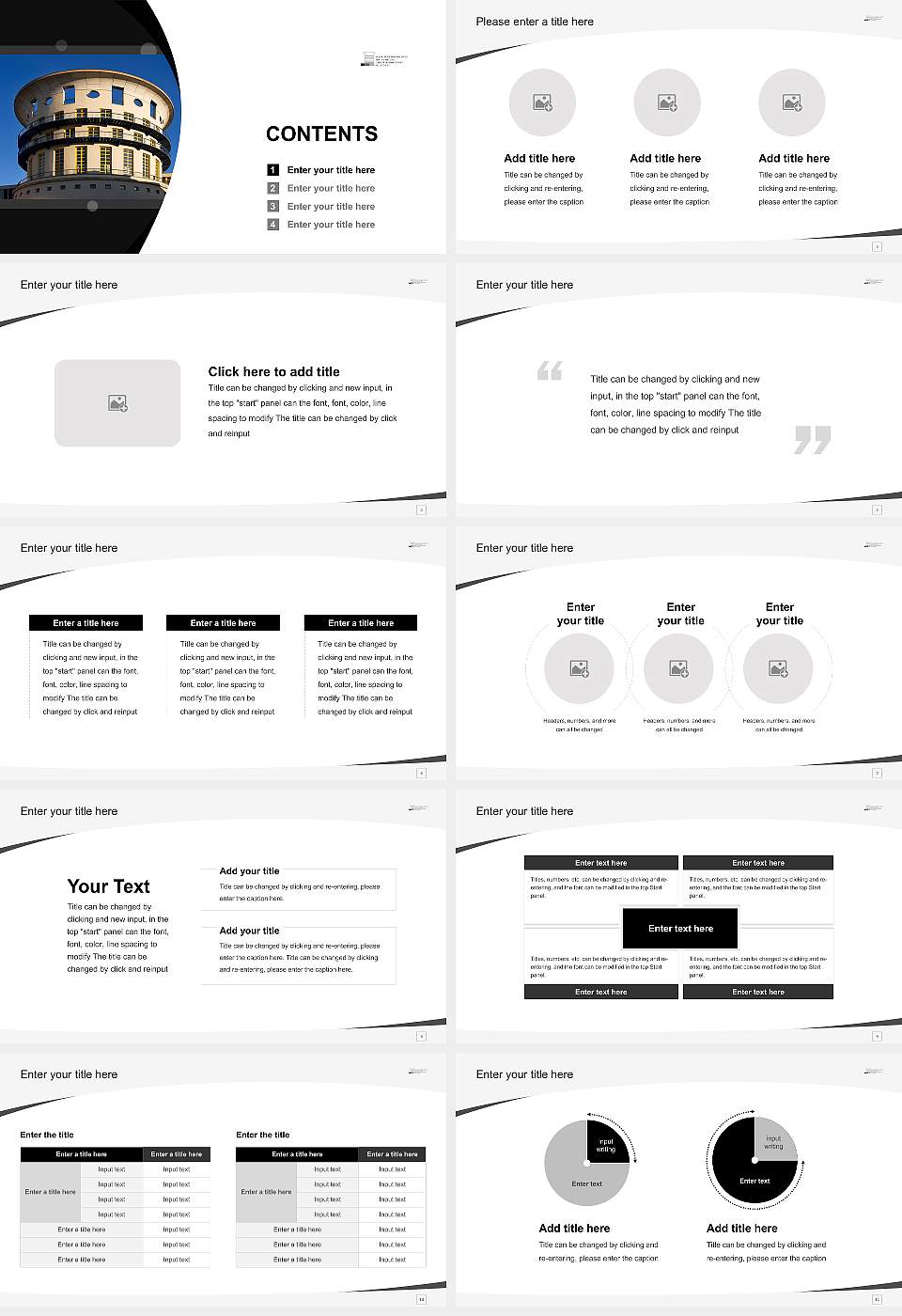 State University of Music and Performing Arts Stuttgart Course/Courseware Creation PPT Template16:9 ratio PPT effect preview image2