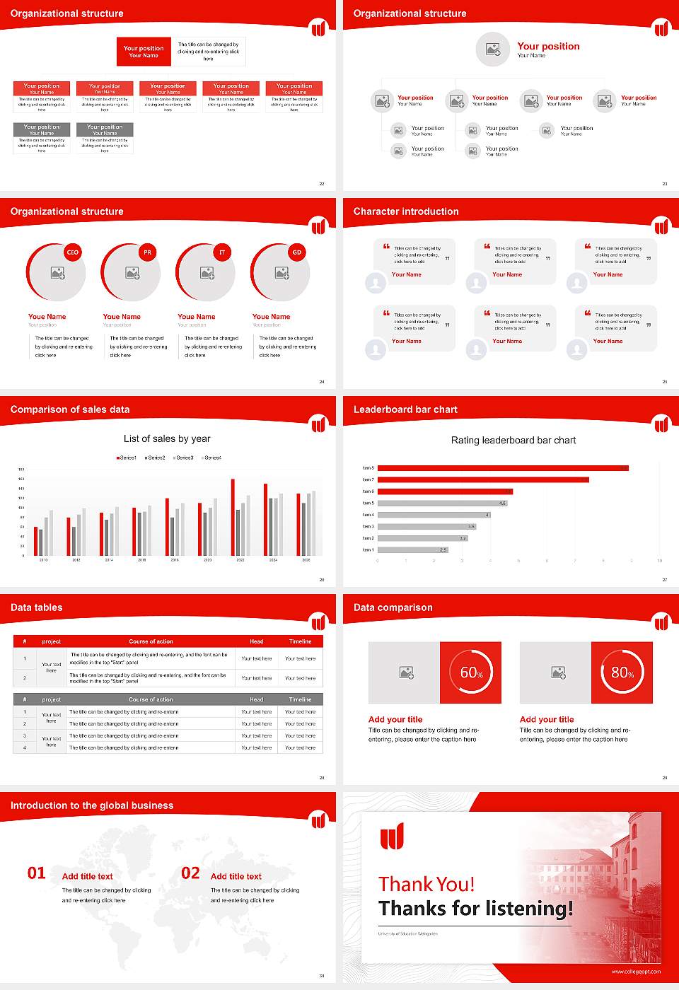 University of Education Weingarten Academic Presentation/Research Findings Report PPT Template16:9 ratio PPT effect preview image4