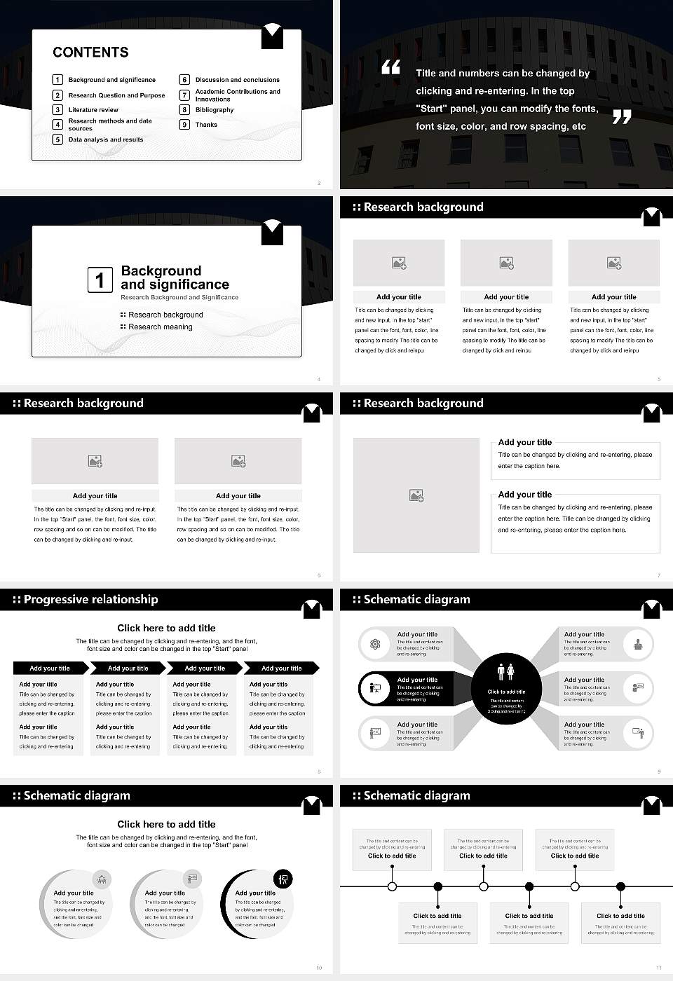 State University of Music and Performing Arts Mannheim Graduation Thesis Defense PPT Template16:9 ratio PPT effect preview image2