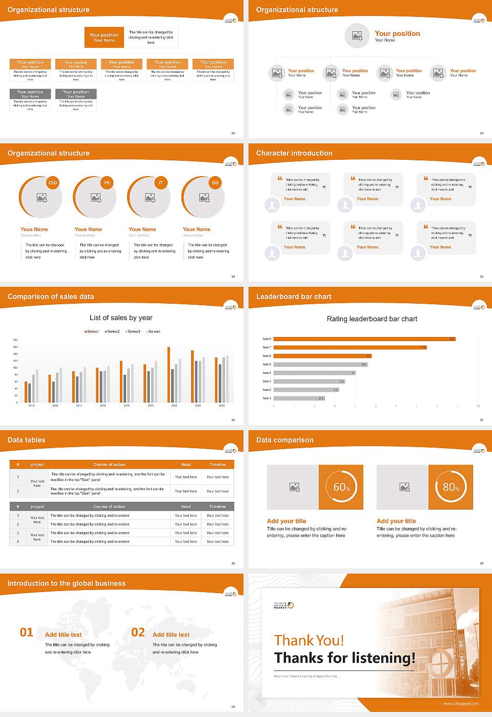 Rosenheim Technical University of Applied Sciences Academic Presentation/Research Findings Report PPT Template16:9 ratio PPT effect preview image4