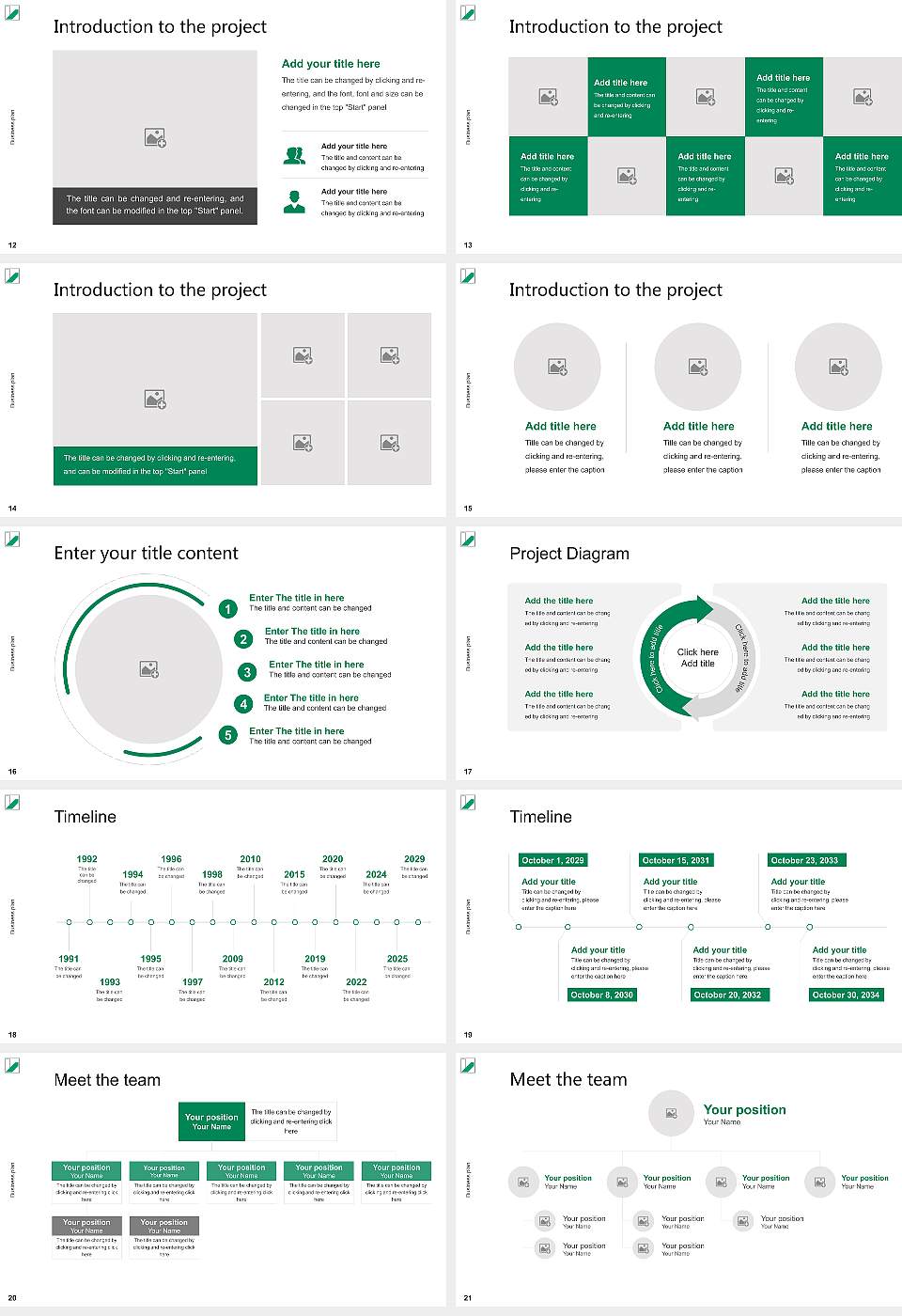 University of Bayreuth Competition/Entrepreneurship Contest PPT Template16:9 ratio PPT effect preview image3