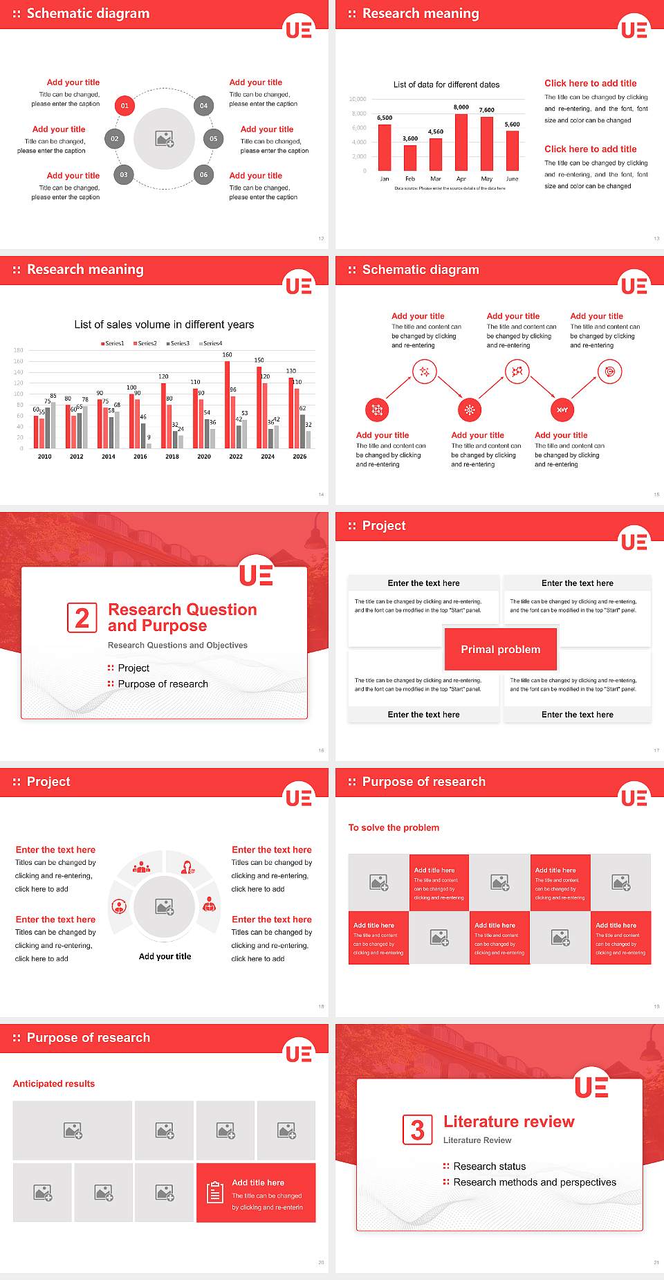 University of Europe for Applied Sciences – Iserlohn campus Graduation Thesis Defense PPT Template4:3 ratio PPT effect preview image3
