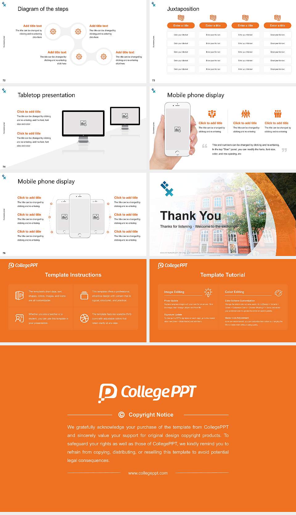 University of Applied Sciences Bremen Competition/Entrepreneurship Contest PPT Template16:9 ratio PPT effect preview image9