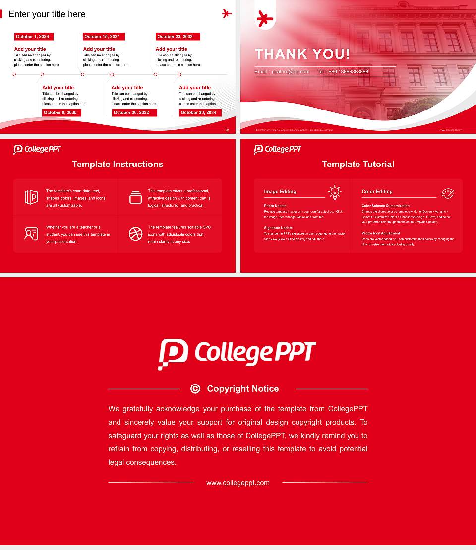 RheinMain University of Applied Sciences – Bleichstraße campus Lecture Sharing and Networking Event PPT Template16:9 ratio PPT effect preview image4