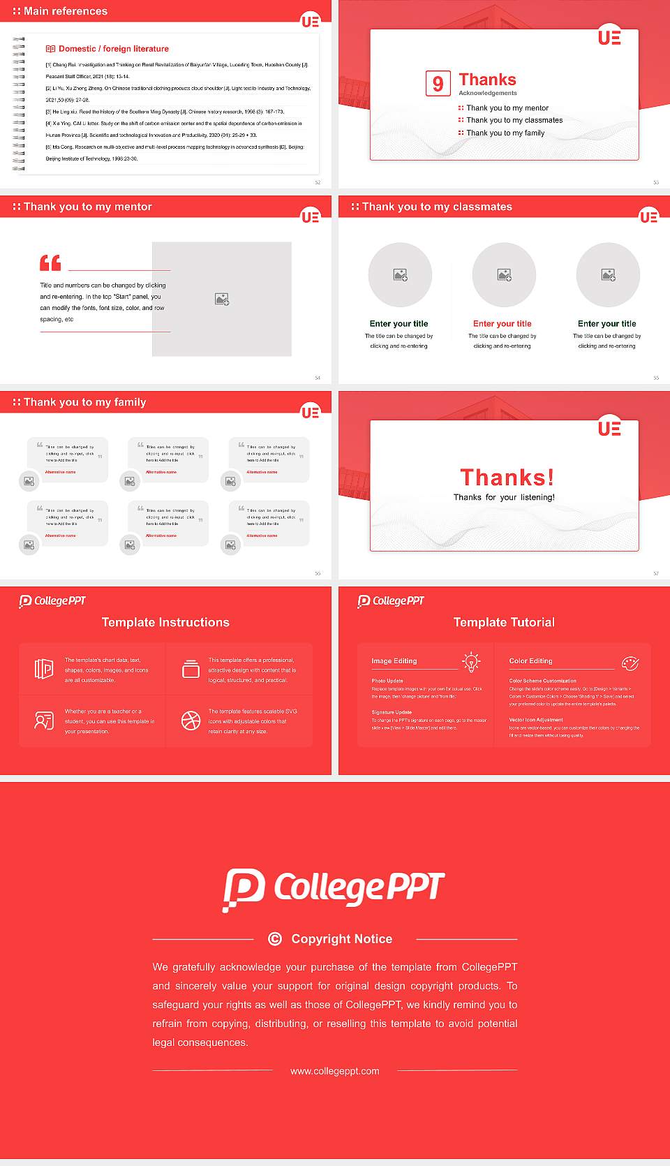 University of Europe for Applied Sciences – Potsdam campus Graduation Thesis Defense PPT Template16:9 ratio PPT effect preview image7