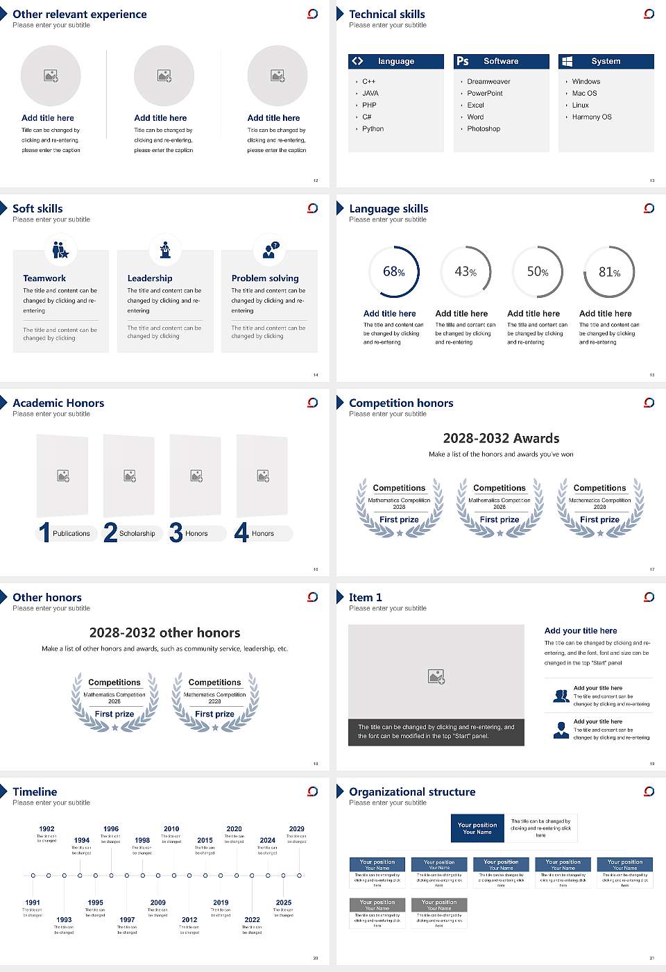 University of Applied Sciences Zwickau – Markneukirchen campus Resume PPT Template16:9 ratio PPT effect preview image3