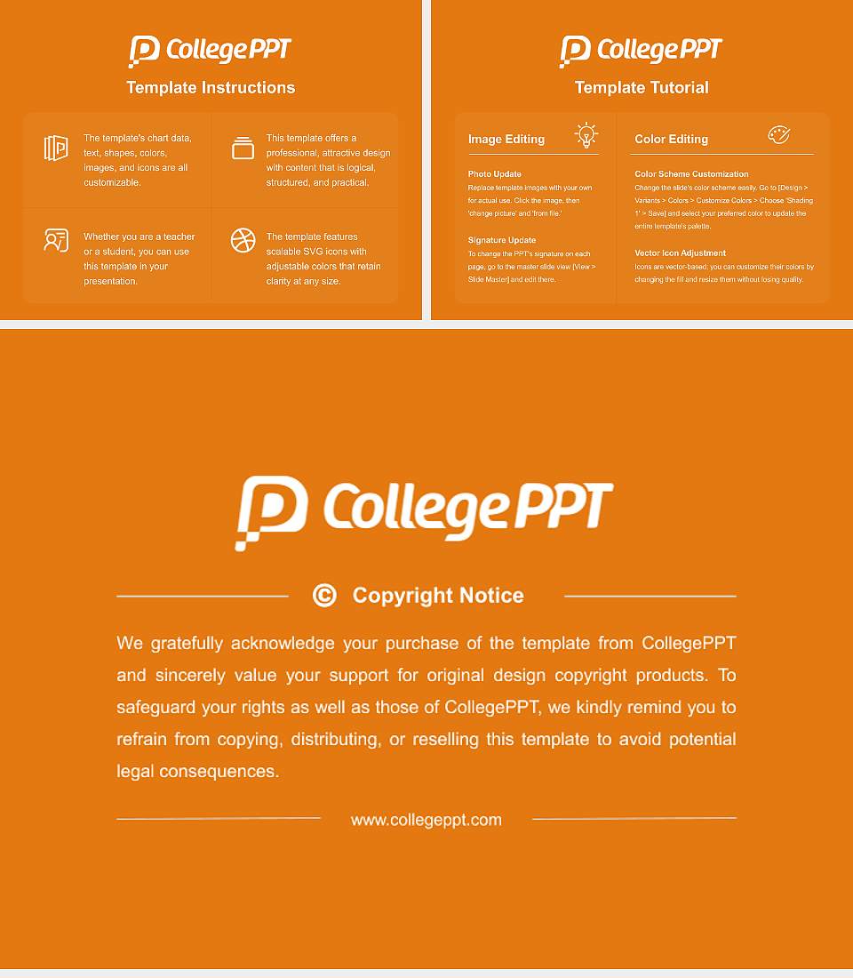 Rosenheim Technical University of Applied Sciences Course/Courseware Creation PPT Template4:3 ratio PPT effect preview image5
