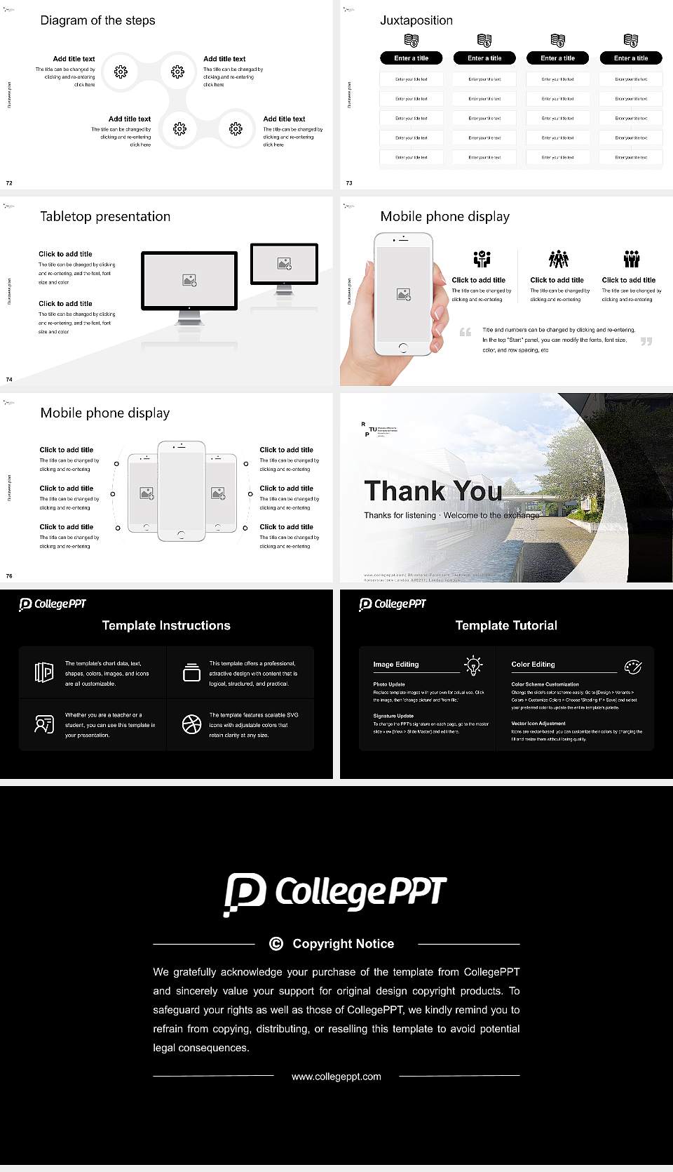 Rhineland-Palatinate Technical University Kaiserslautern-Landau – Landau campus Competition/Entrepreneurship Contest PPT Template16:9 ratio PPT effect preview image9