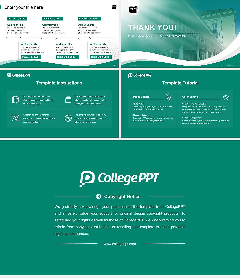 University of Erfurt Lecture Sharing and Networking Event PPT Template16:9 ratio PPT effect preview image4