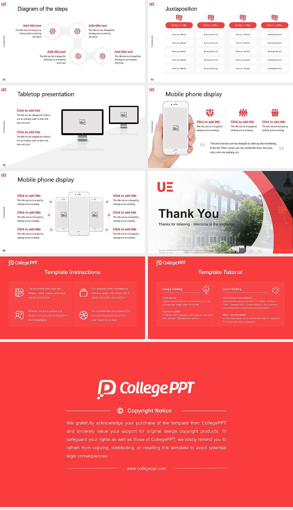 University of Europe for Applied Sciences – Iserlohn campus Competition/Entrepreneurship Contest PPT Template16:9 ratio PPT effect preview image9