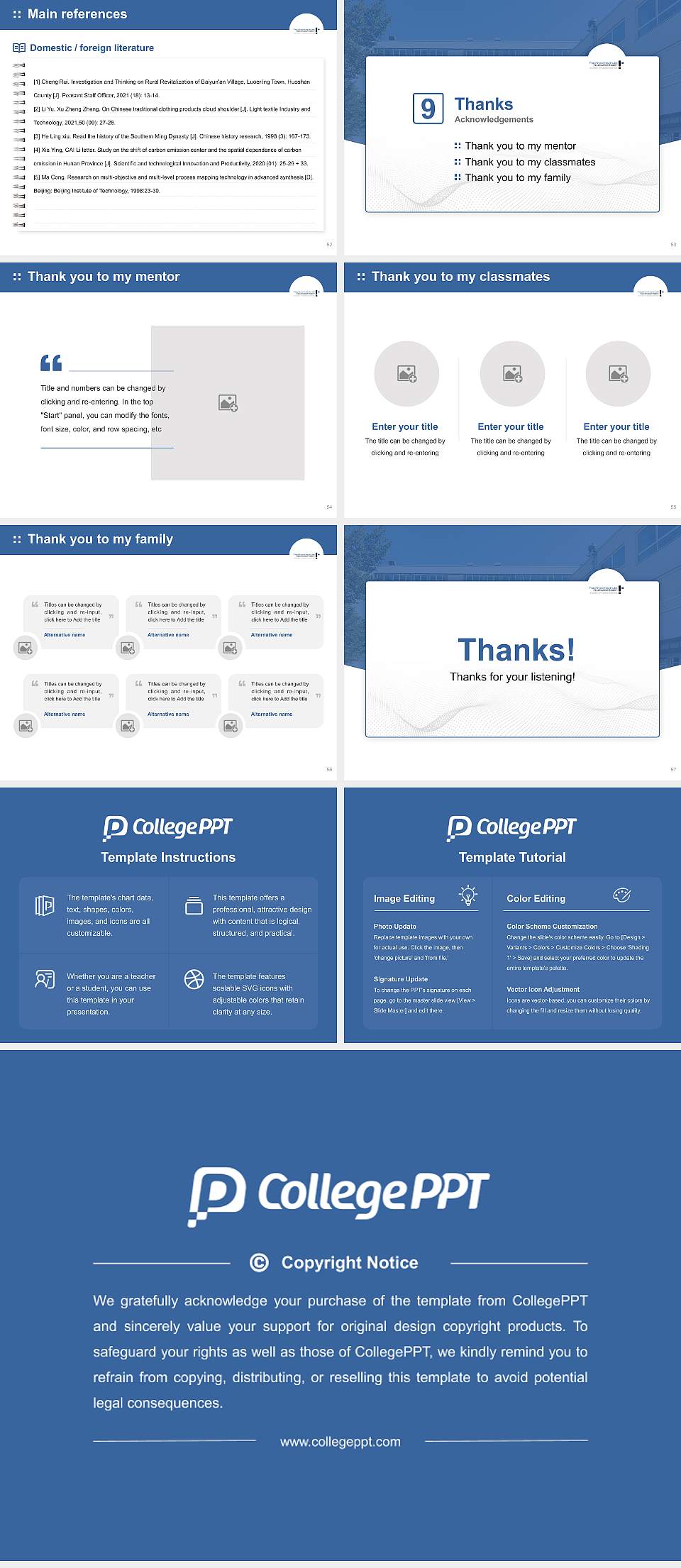 South Westphalia University of Applied Sciences Graduation Thesis Defense PPT Template4:3 ratio PPT effect preview image7