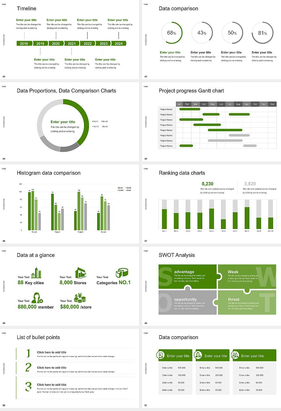 University of Applied Sciences for the Bavarian Economy Competition/Entrepreneurship Contest PPT Template16:9 ratio PPT effect preview image6