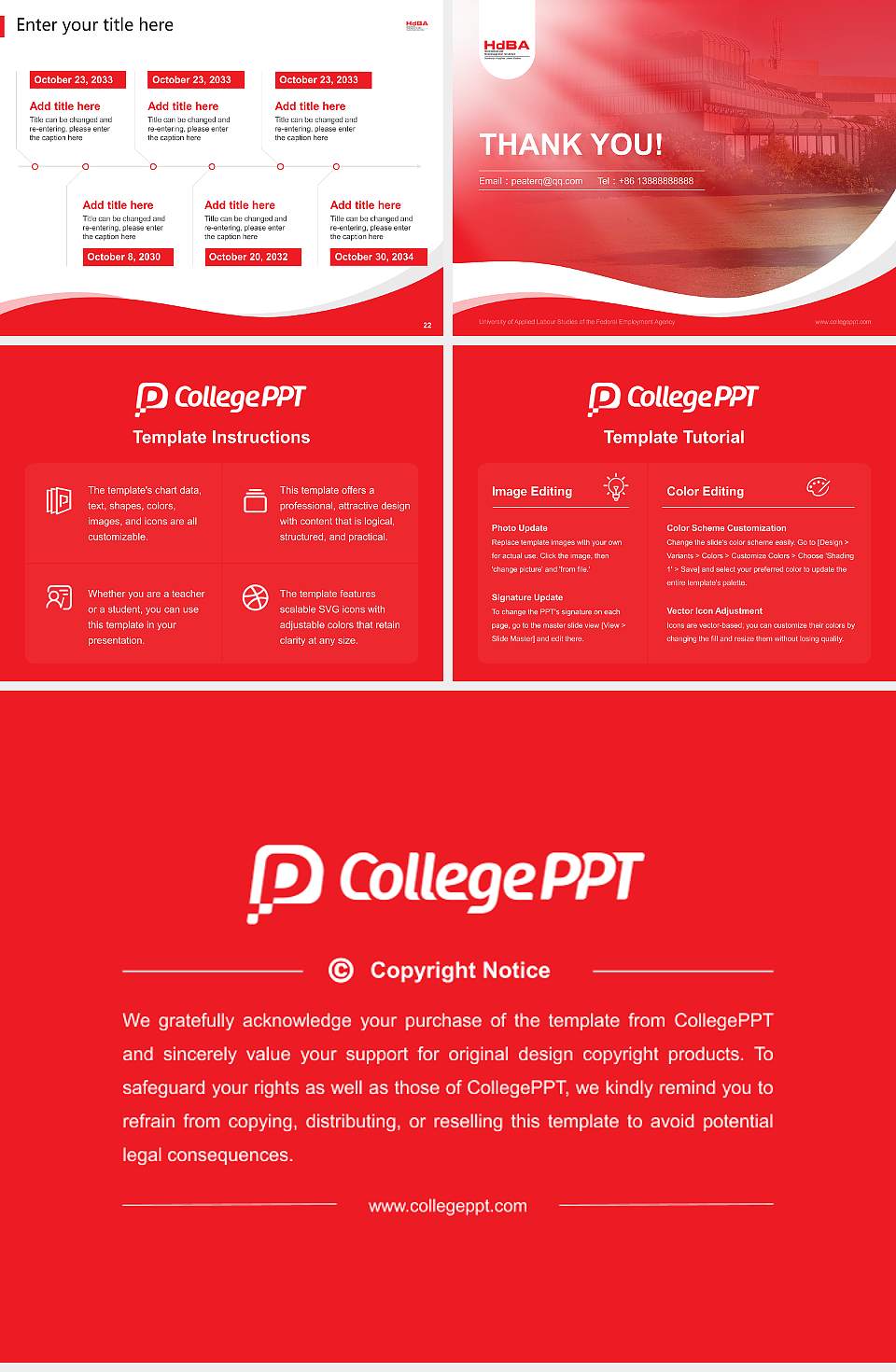 University of Applied Labour Studies of the Federal Employment Agency Lecture Sharing and Networking Event PPT Template4:3 ratio PPT effect preview image4