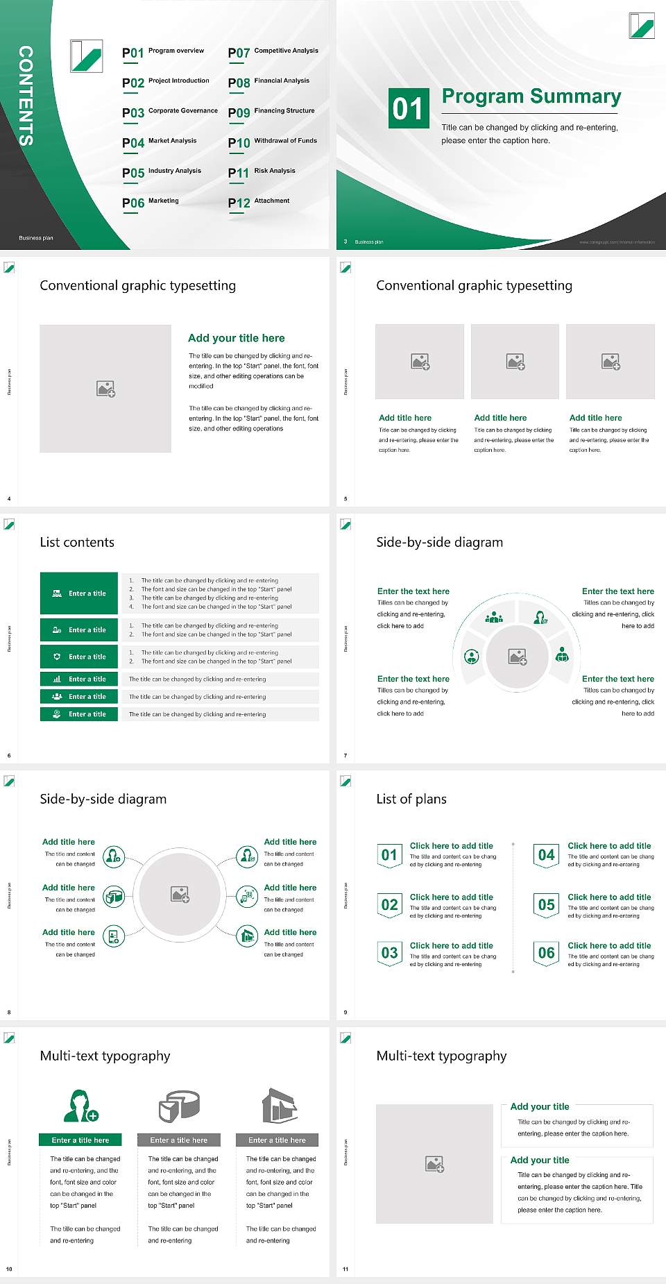 University of Bayreuth Competition/Entrepreneurship Contest PPT Template4:3 ratio PPT effect preview image2