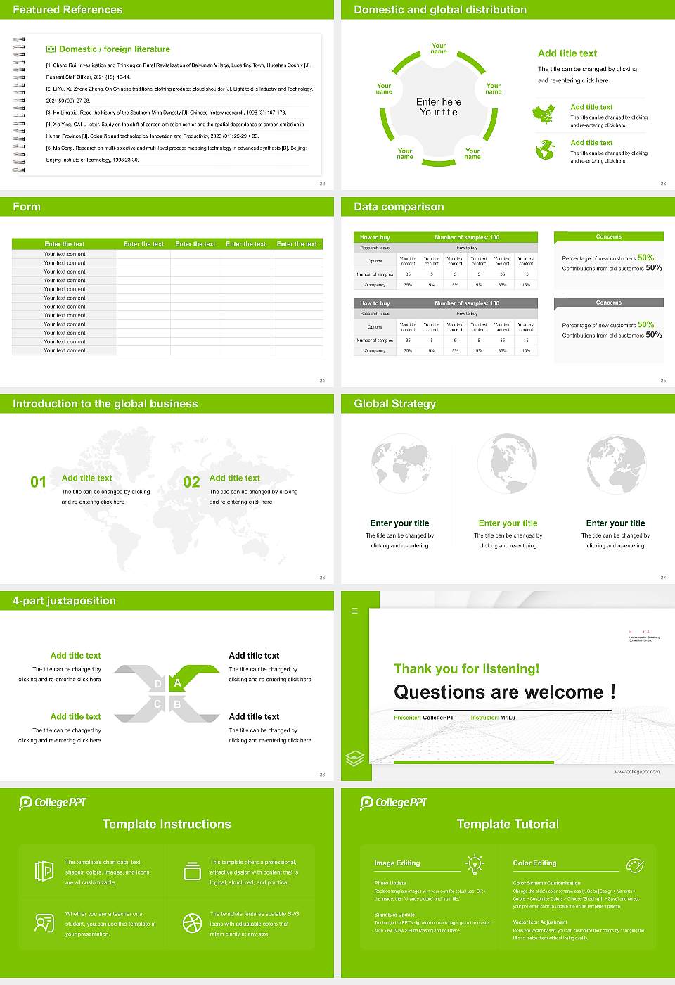 University of Design Schwäbisch Gmünd Thesis Proposal/Graduation Defense PPT Template16:9 ratio PPT effect preview image4