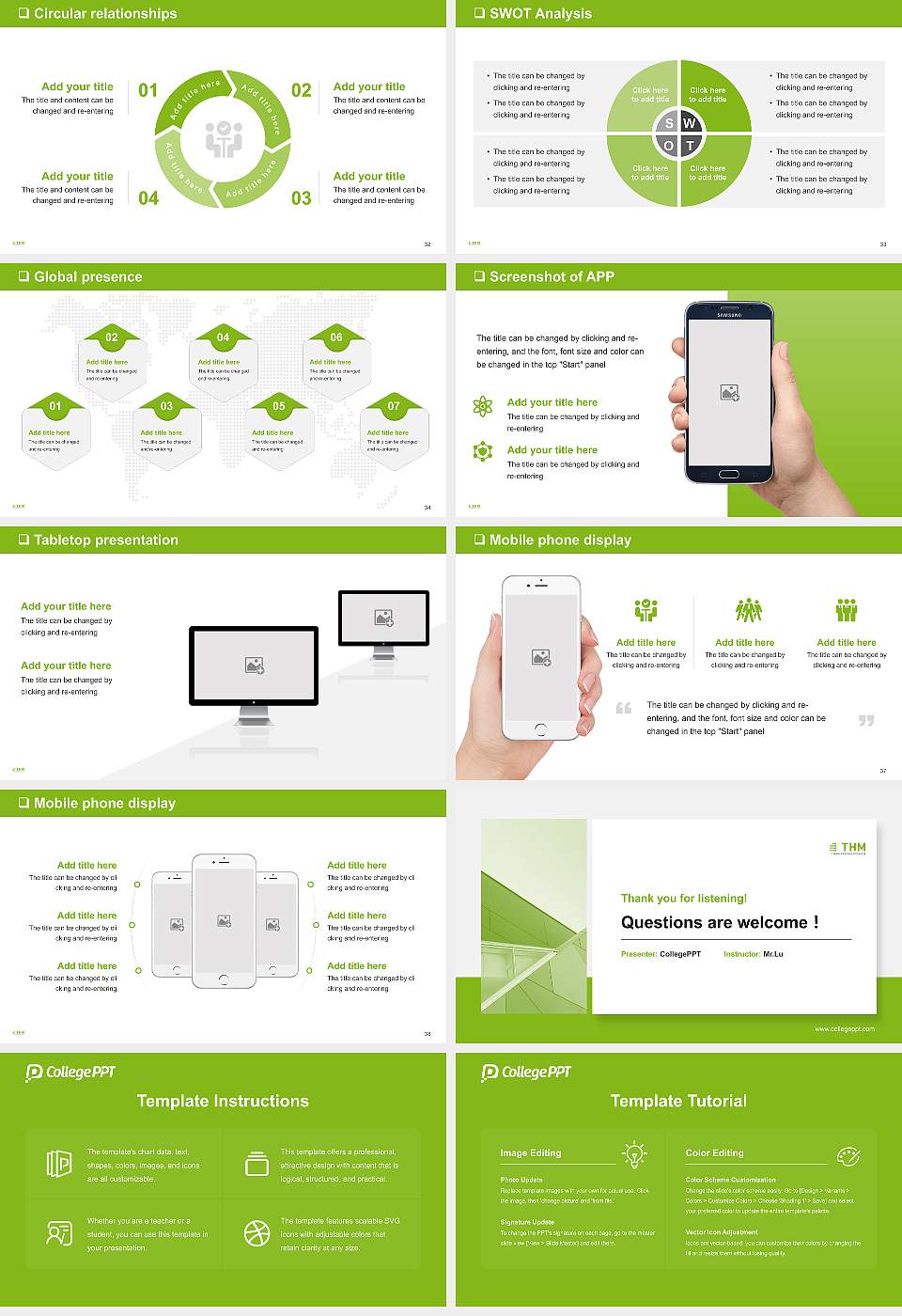 University of Applied Sciences Mittelhessen (THM) General PPT Template16:9 ratio PPT effect preview image5