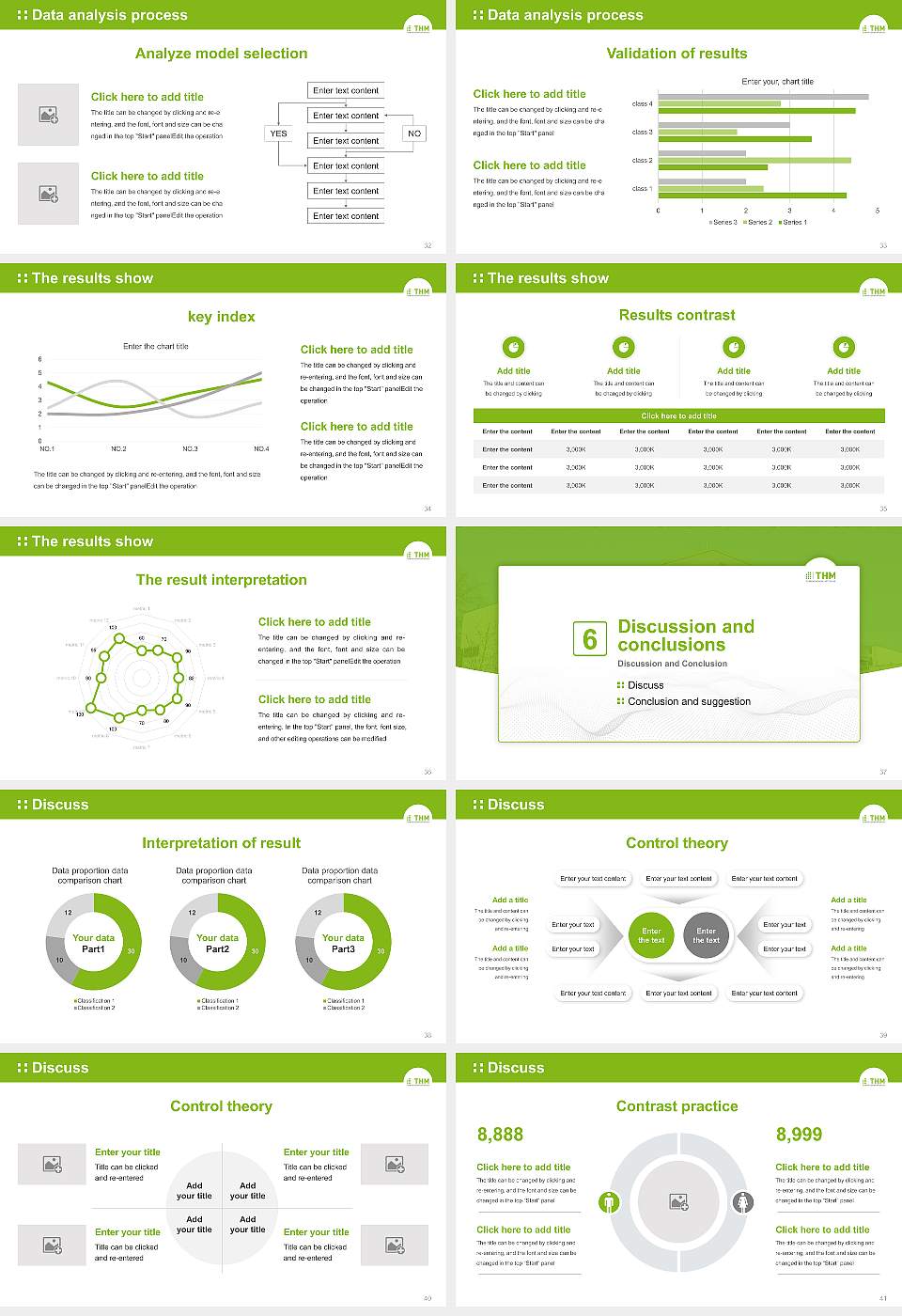 University of Applied Sciences Mittelhessen (THM) Graduation Thesis Defense PPT Template16:9 ratio PPT effect preview image5