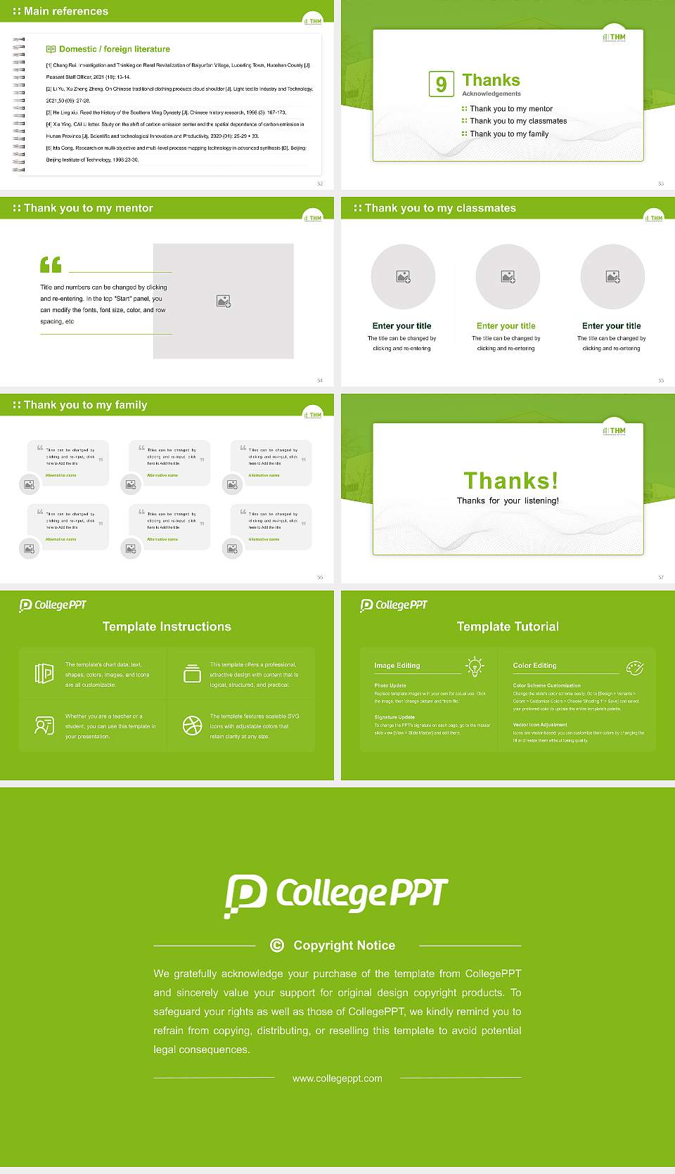 University of Applied Sciences Mittelhessen (THM) Graduation Thesis Defense PPT Template16:9 ratio PPT effect preview image7