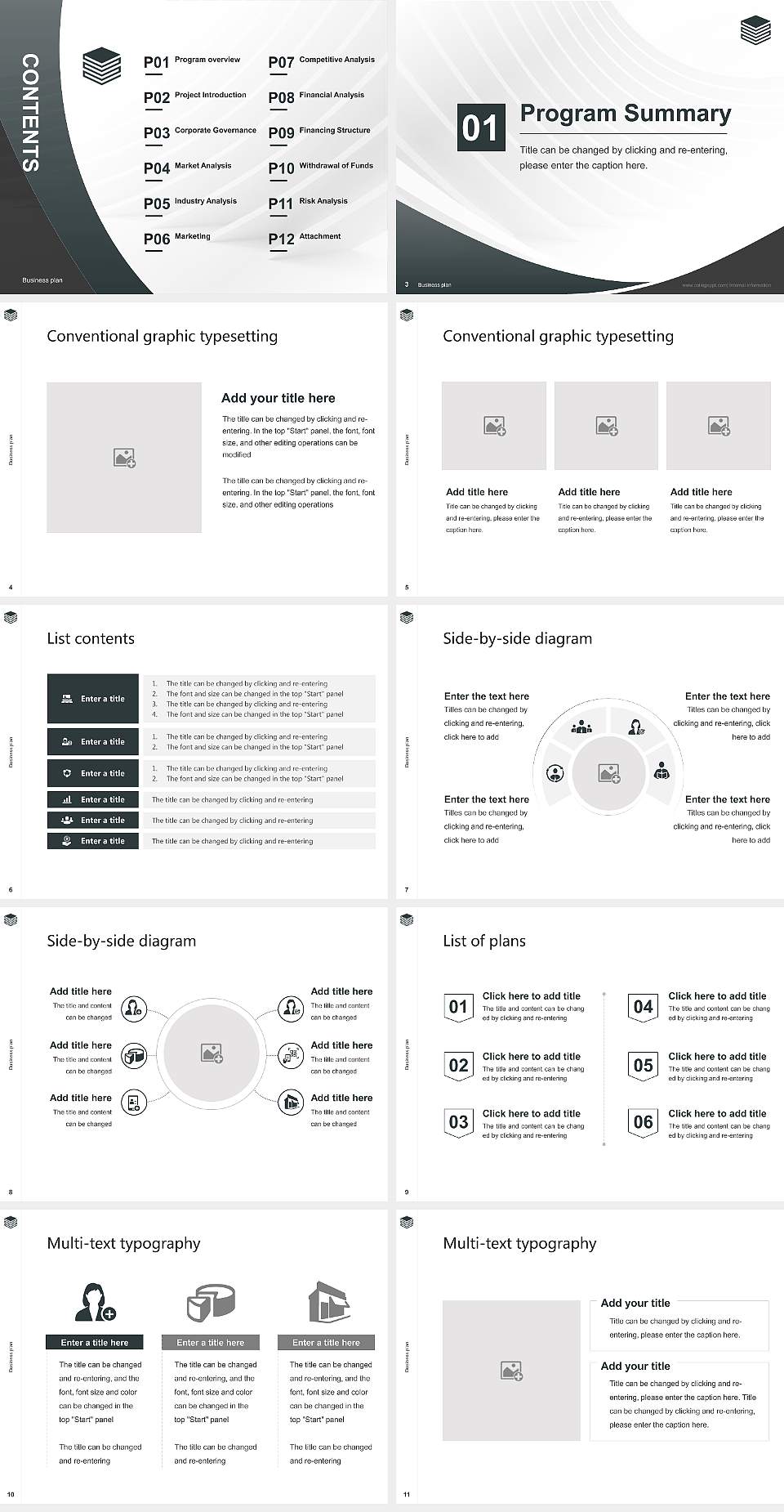 University for Police and Public Administration NRW Competition/Entrepreneurship Contest PPT Template4:3 ratio PPT effect preview image2