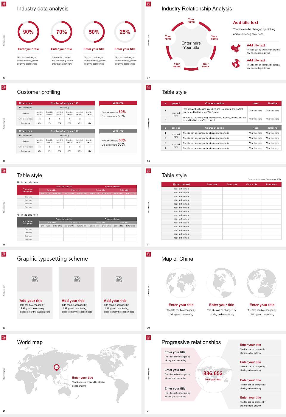 Technical University of Braunschweig Competition/Entrepreneurship Contest PPT Template16:9 ratio PPT effect preview image5