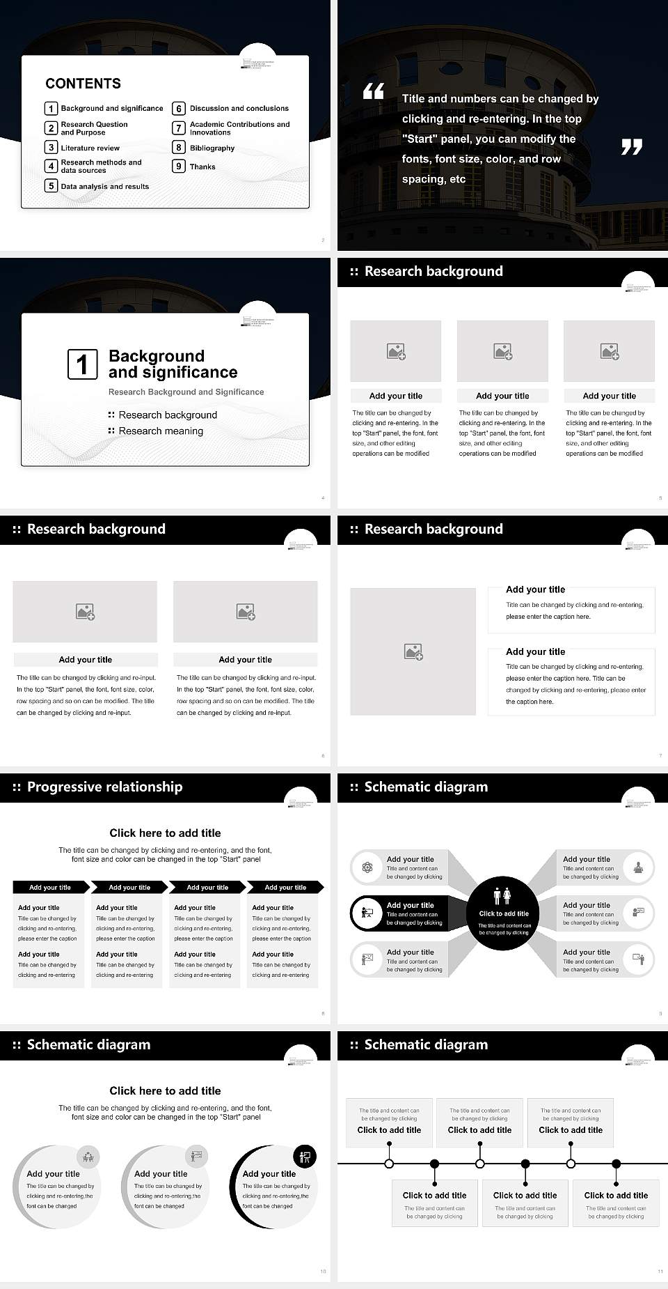 State University of Music and Performing Arts Stuttgart Graduation Thesis Defense PPT Template4:3 ratio PPT effect preview image2