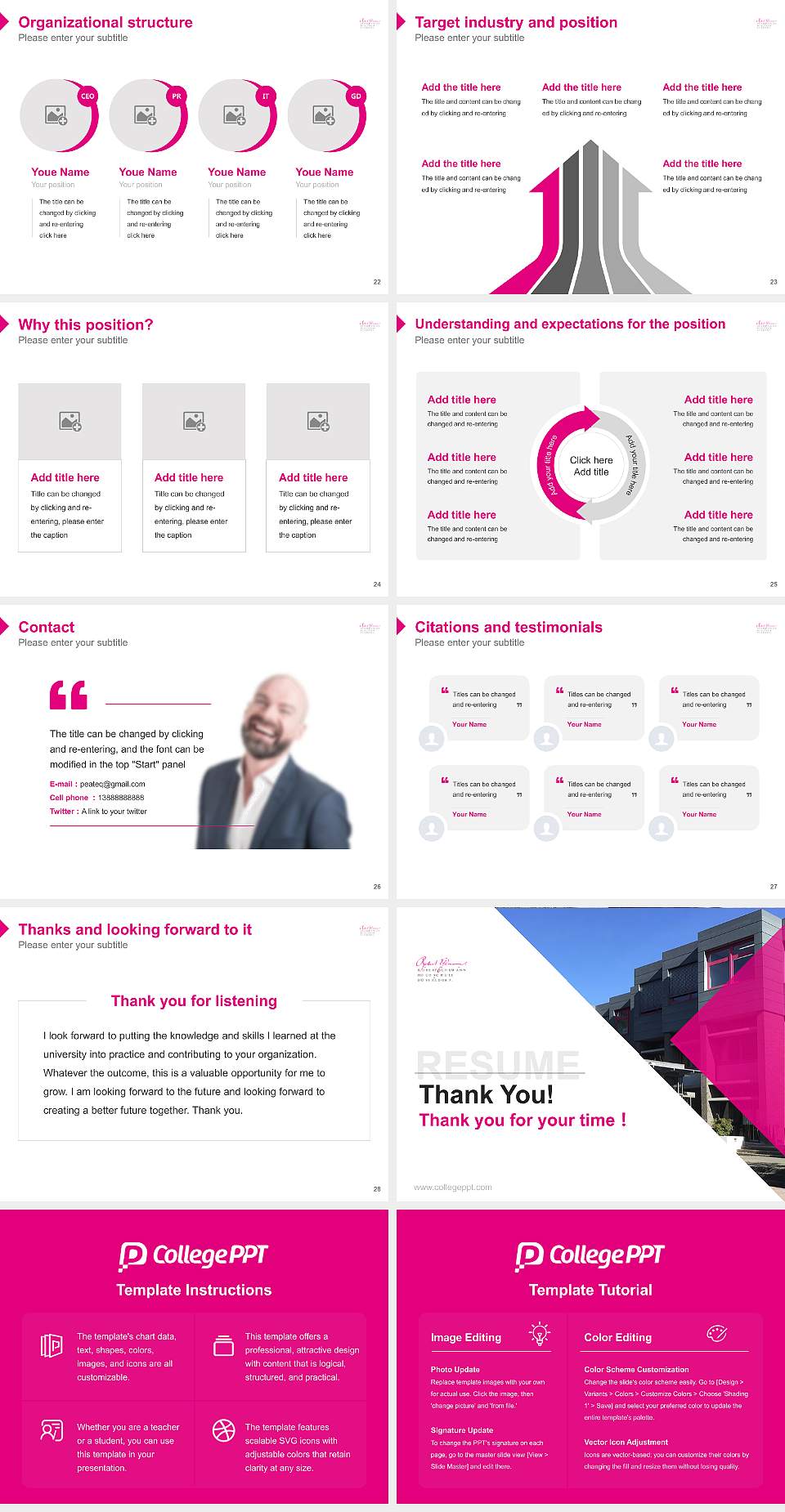 Robert Schumann University of Music Düsseldorf Resume PPT Template4:3 ratio PPT effect preview image4