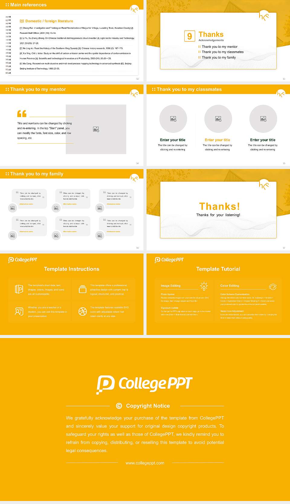 University of Arts in Social Contexts Ottersberg Graduation Thesis Defense PPT Template16:9 ratio PPT effect preview image7