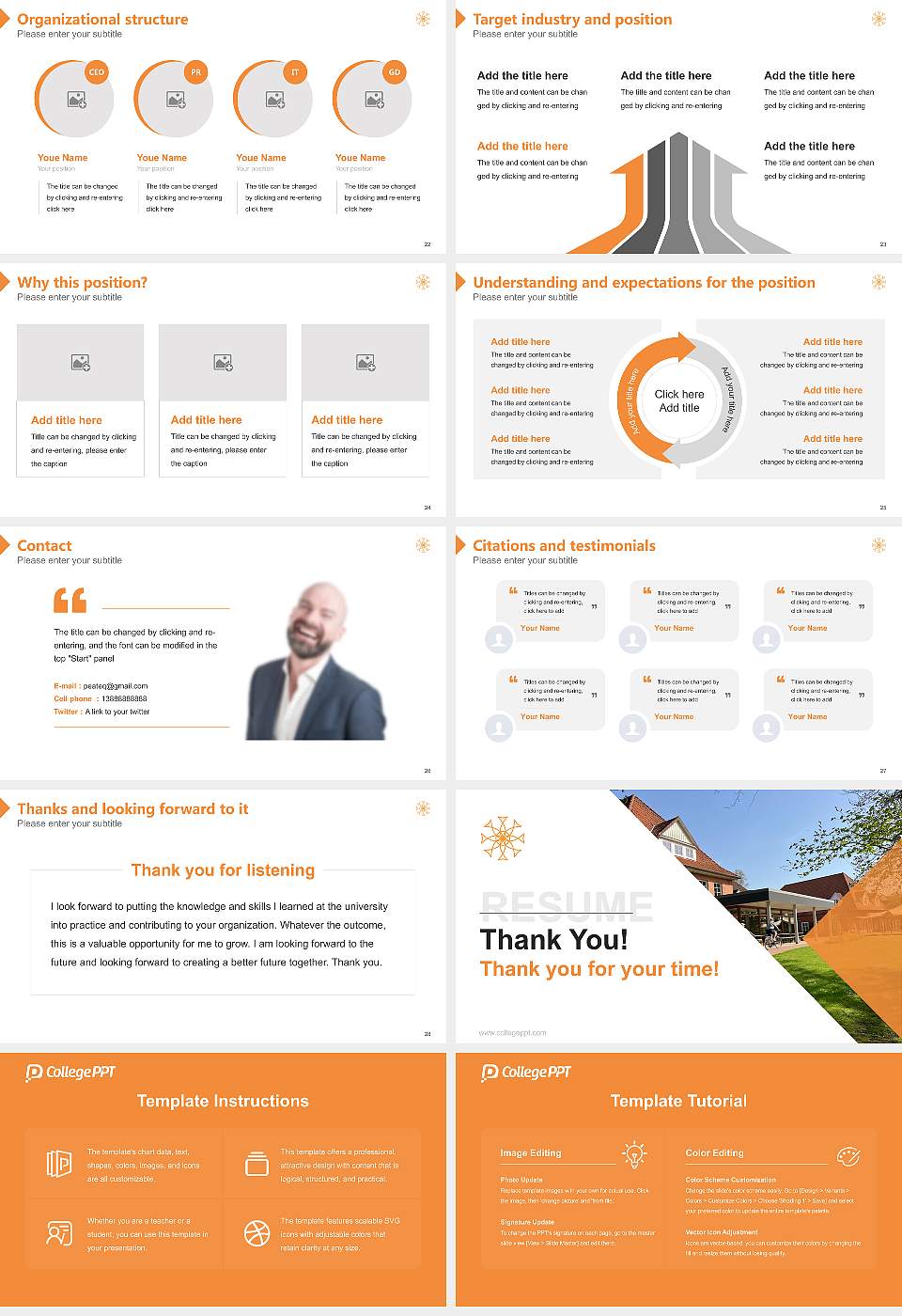 University of Applied Sciences for Intercultural Theology Hermannsburg Resume PPT Template16:9 ratio PPT effect preview image4
