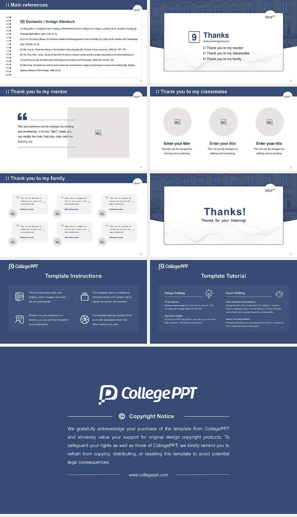 University of Applied Sciences for Social Work and Pedagogy Graduation Thesis Defense PPT Template16:9 ratio PPT effect preview image7