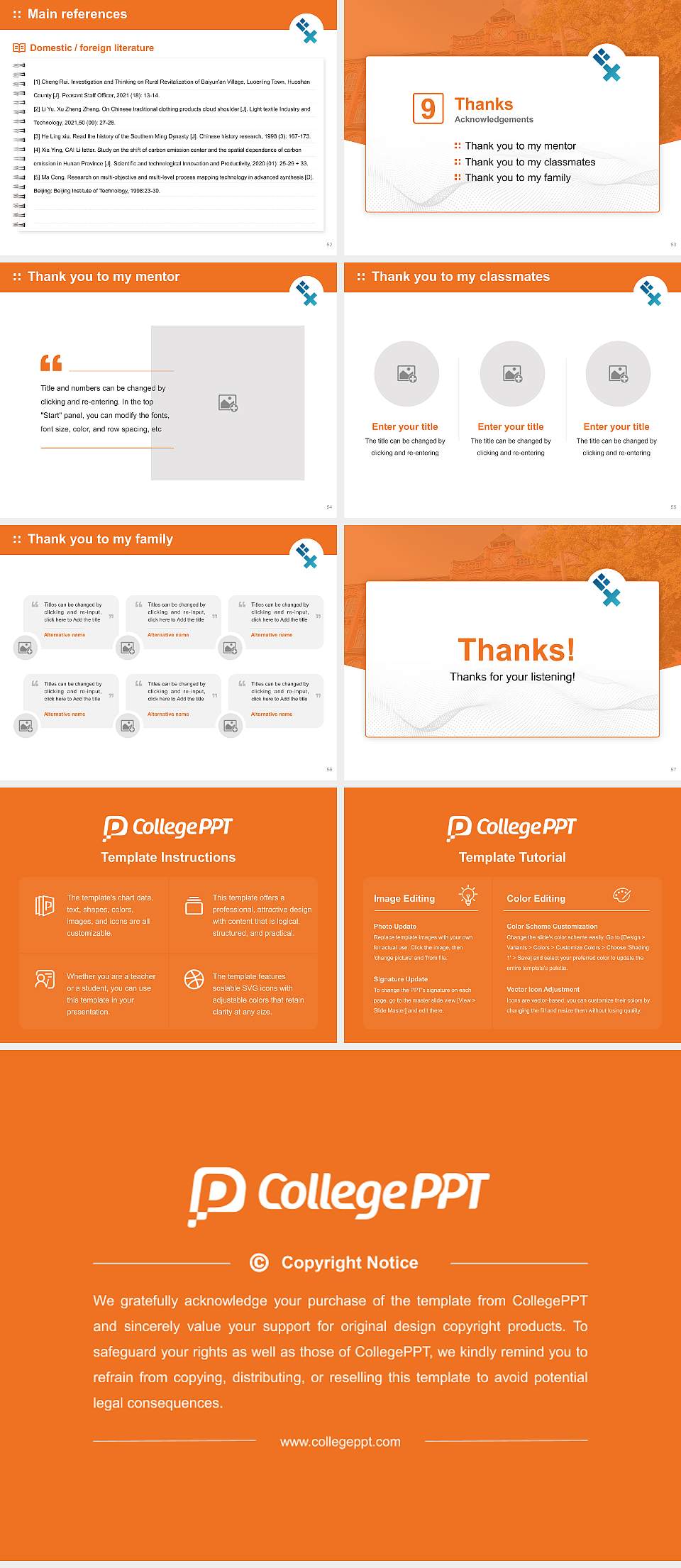 University of Applied Sciences Bremen Graduation Thesis Defense PPT Template4:3 ratio PPT effect preview image7