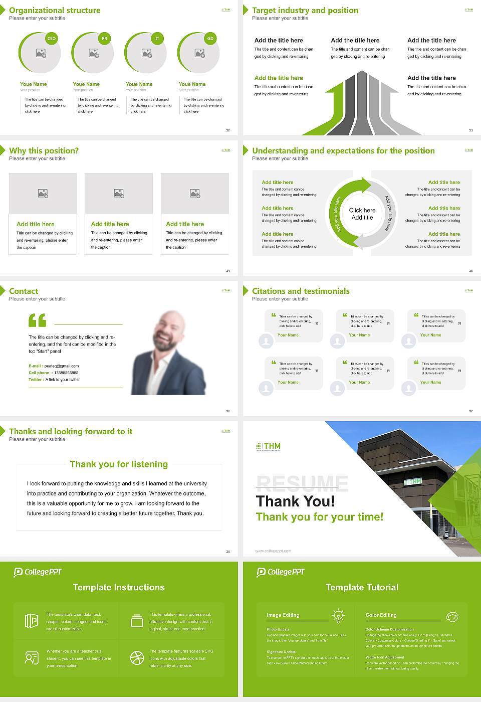 University of Applied Sciences Mittelhessen (THM) – Friedberg campus Resume PPT Template16:9 ratio PPT effect preview image4