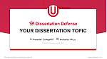Universität Bremen Disputation Powerpoint Vorlage