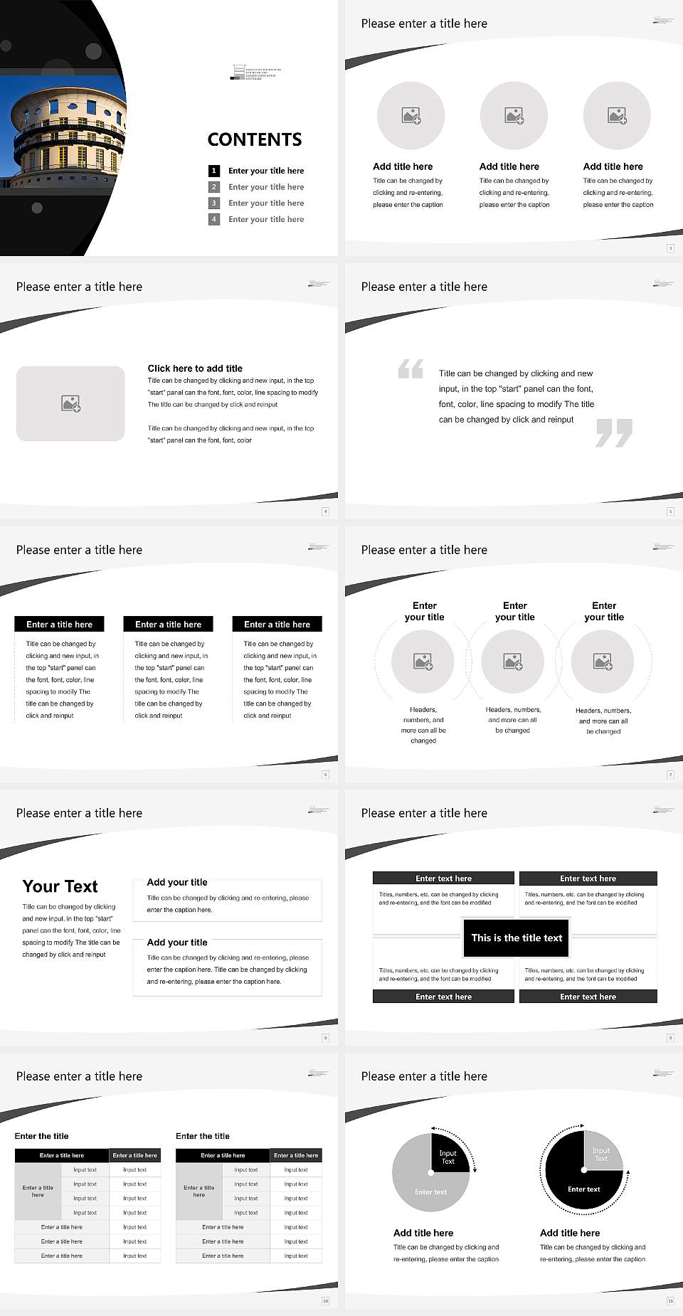State University of Music and Performing Arts Stuttgart Course/Courseware Creation PPT Template4:3 ratio PPT effect preview image2