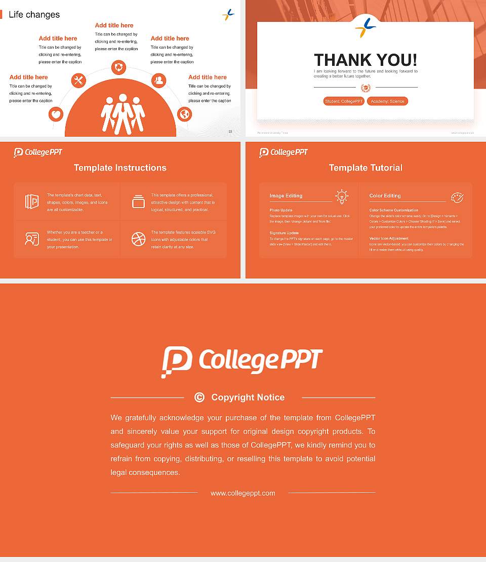 Protestant University Tabor National Scholarship Defense PPT Template16:9 ratio PPT effect preview image4