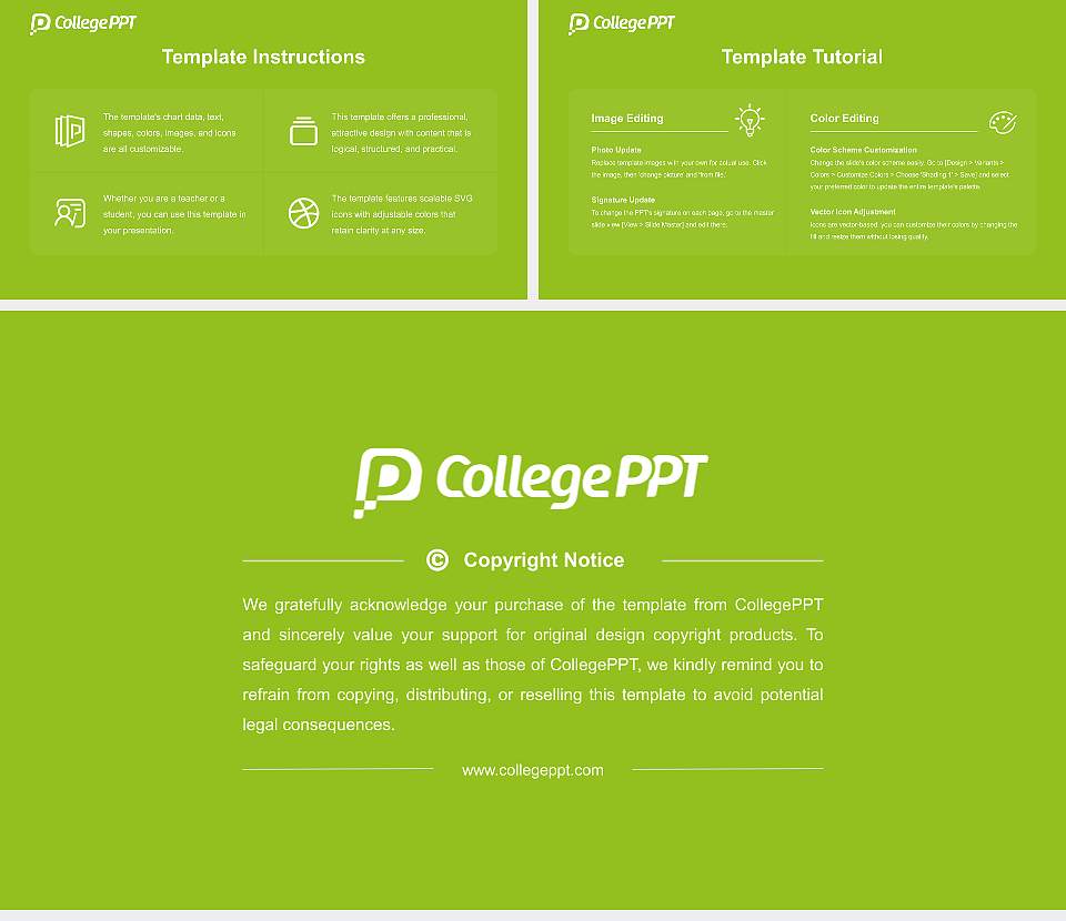 University of Communication and Design Course/Courseware Creation PPT Template16:9 ratio PPT effect preview image5