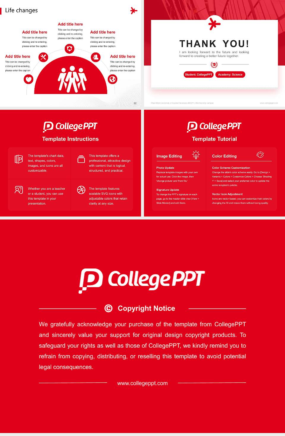 RheinMain University of Applied Sciences – Bleichstraße campus National Scholarship Defense PPT Template4:3 ratio PPT effect preview image4