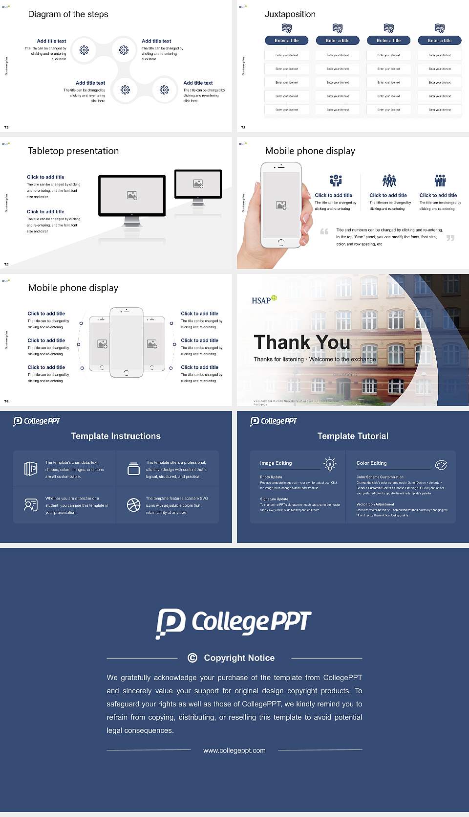 University of Applied Sciences for Social Work and Pedagogy Competition/Entrepreneurship Contest PPT Template16:9 ratio PPT effect preview image9