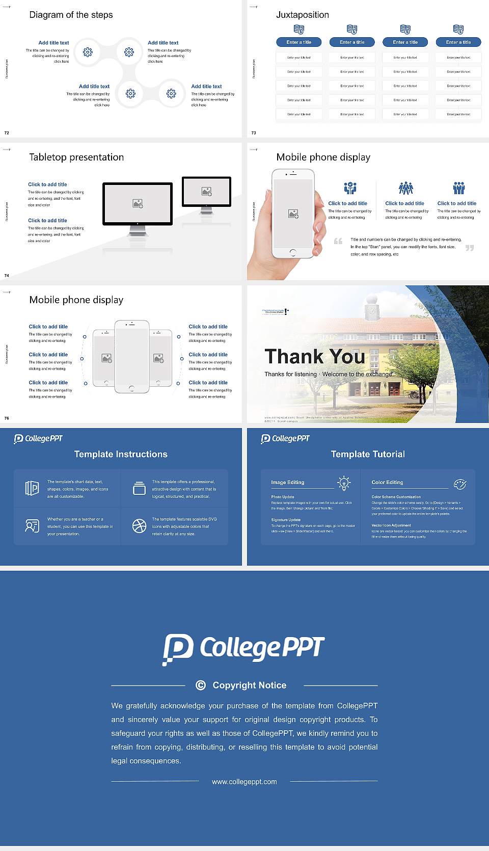 South Westphalia University of Applied Sciences – Soest campus Competition/Entrepreneurship Contest PPT Template16:9 ratio PPT effect preview image9