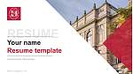 Technical University of Braunschweig Resume Templat PPT