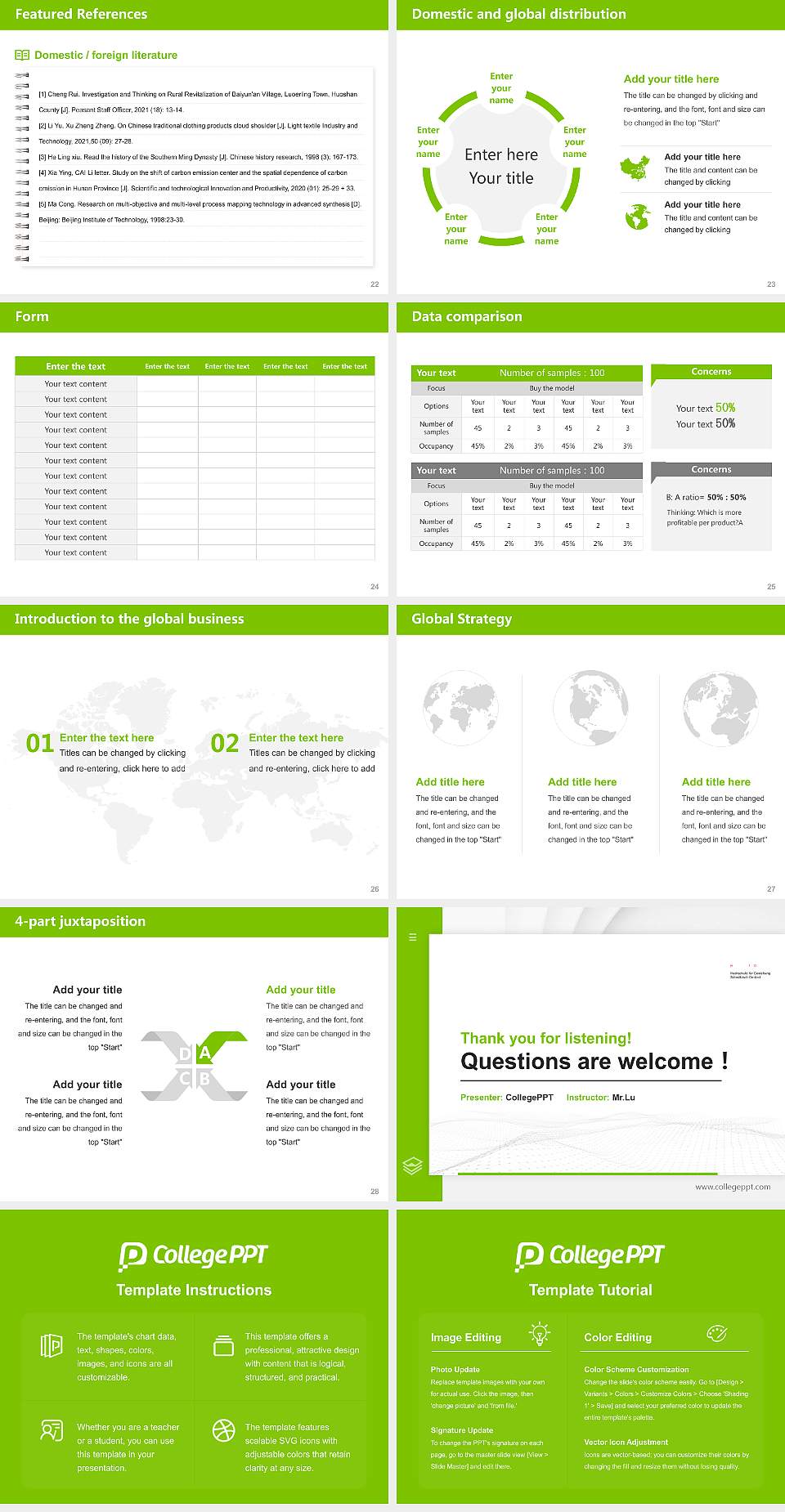 University of Design Schwäbisch Gmünd Thesis Proposal/Graduation Defense PPT Template4:3 ratio PPT effect preview image4