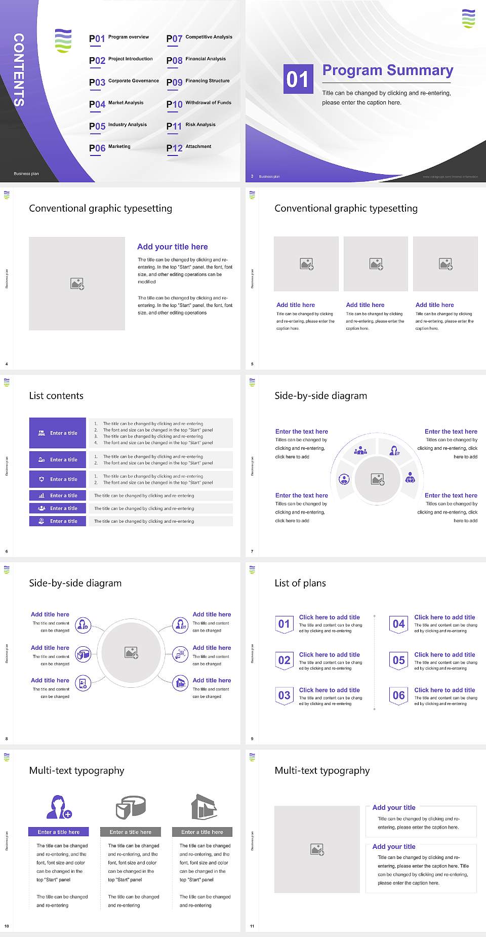 Rheinische University of Applied Sciences Cologne Competition/Entrepreneurship Contest PPT Template4:3 ratio PPT effect preview image2