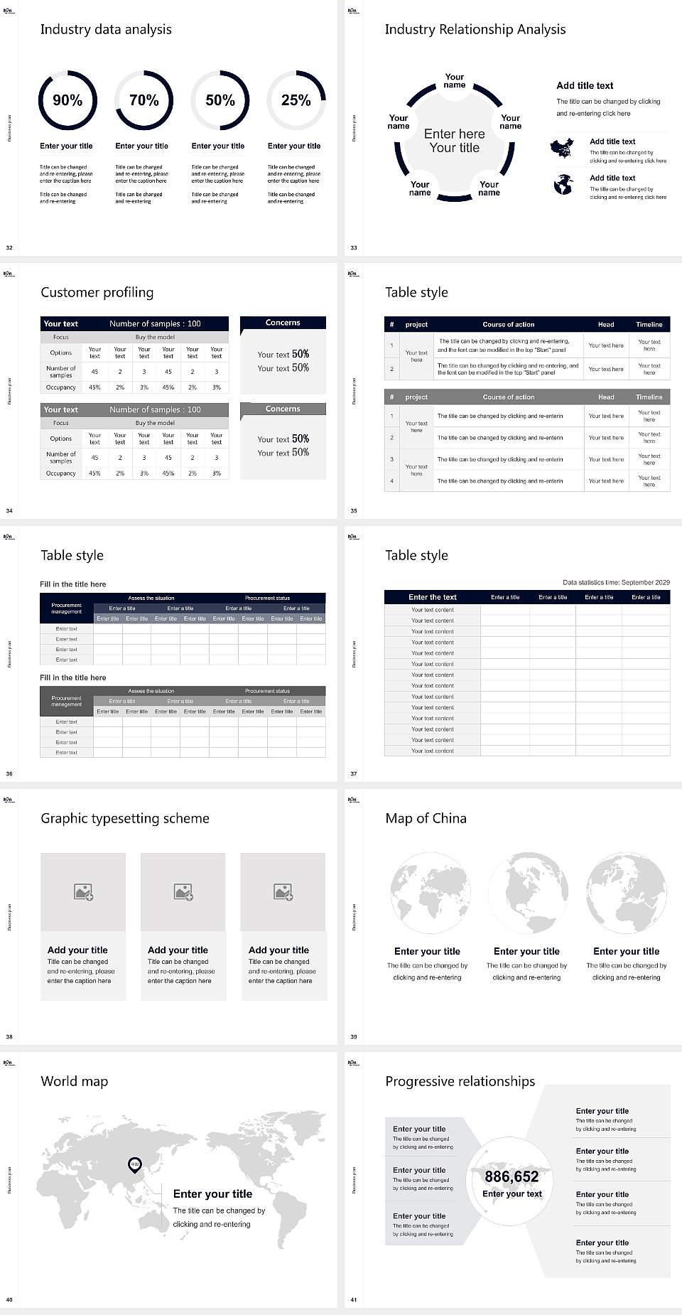 State University of Music Trossingen Competition/Entrepreneurship Contest PPT Template4:3 ratio PPT effect preview image5