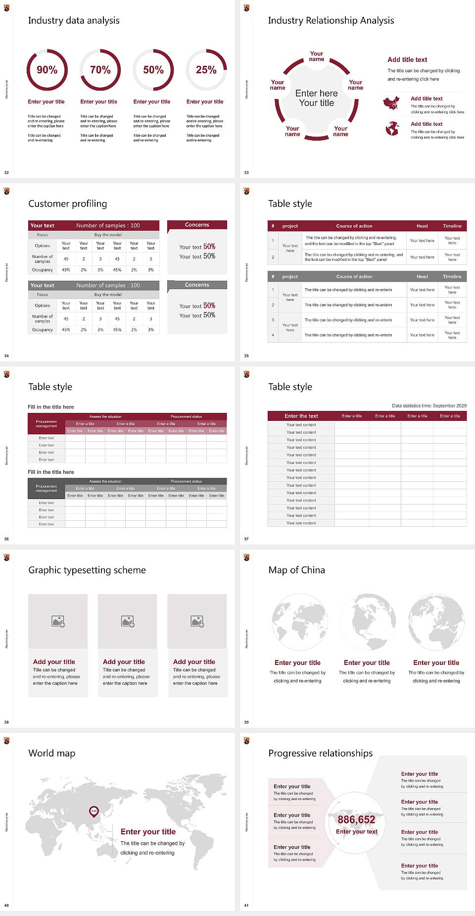 University of Finance Rhineland-Palatinate Competition/Entrepreneurship Contest PPT Template4:3 ratio PPT effect preview image5