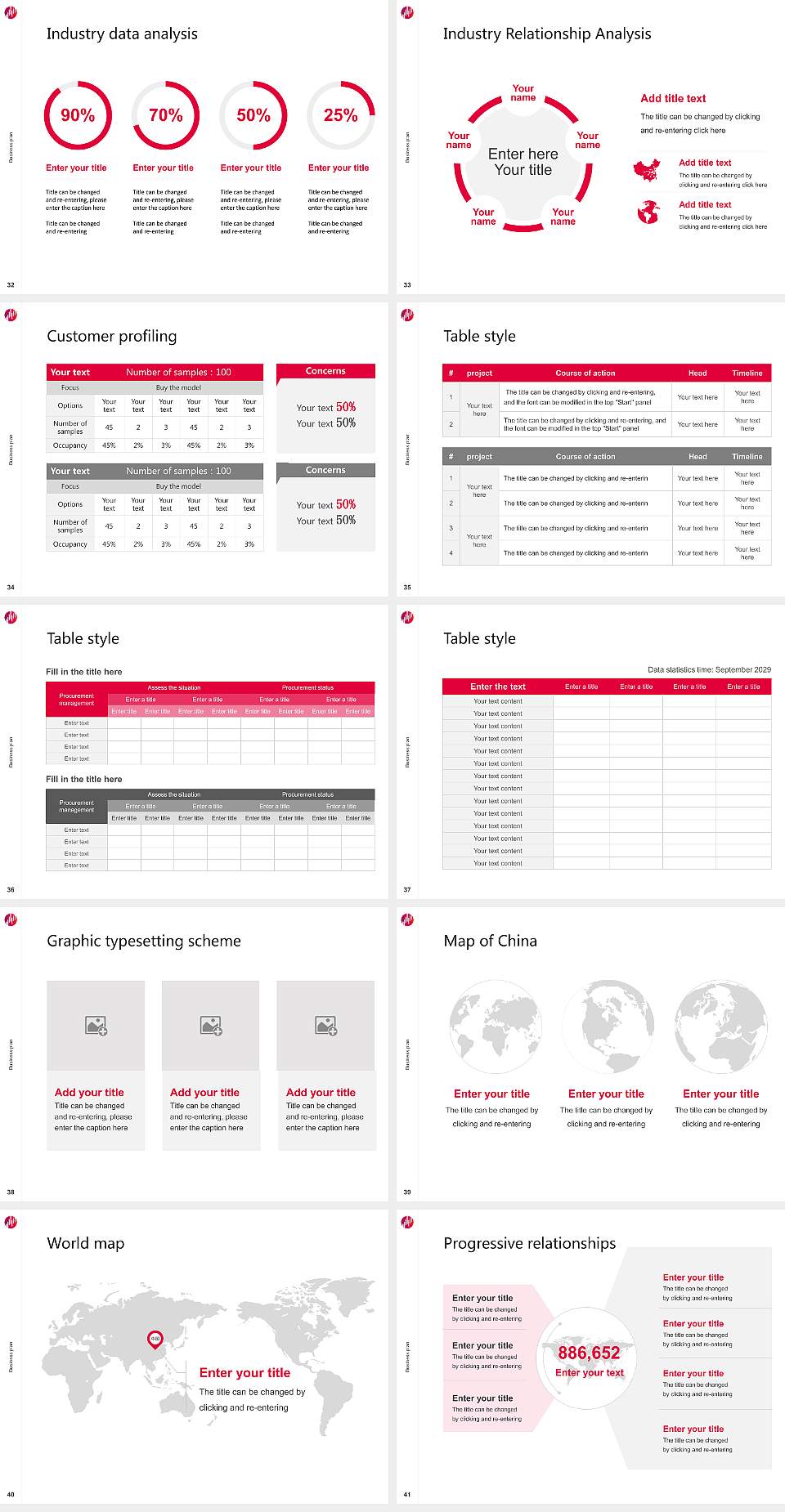 University of Business and Management Mannheim Competition/Entrepreneurship Contest PPT Template4:3 ratio PPT effect preview image5